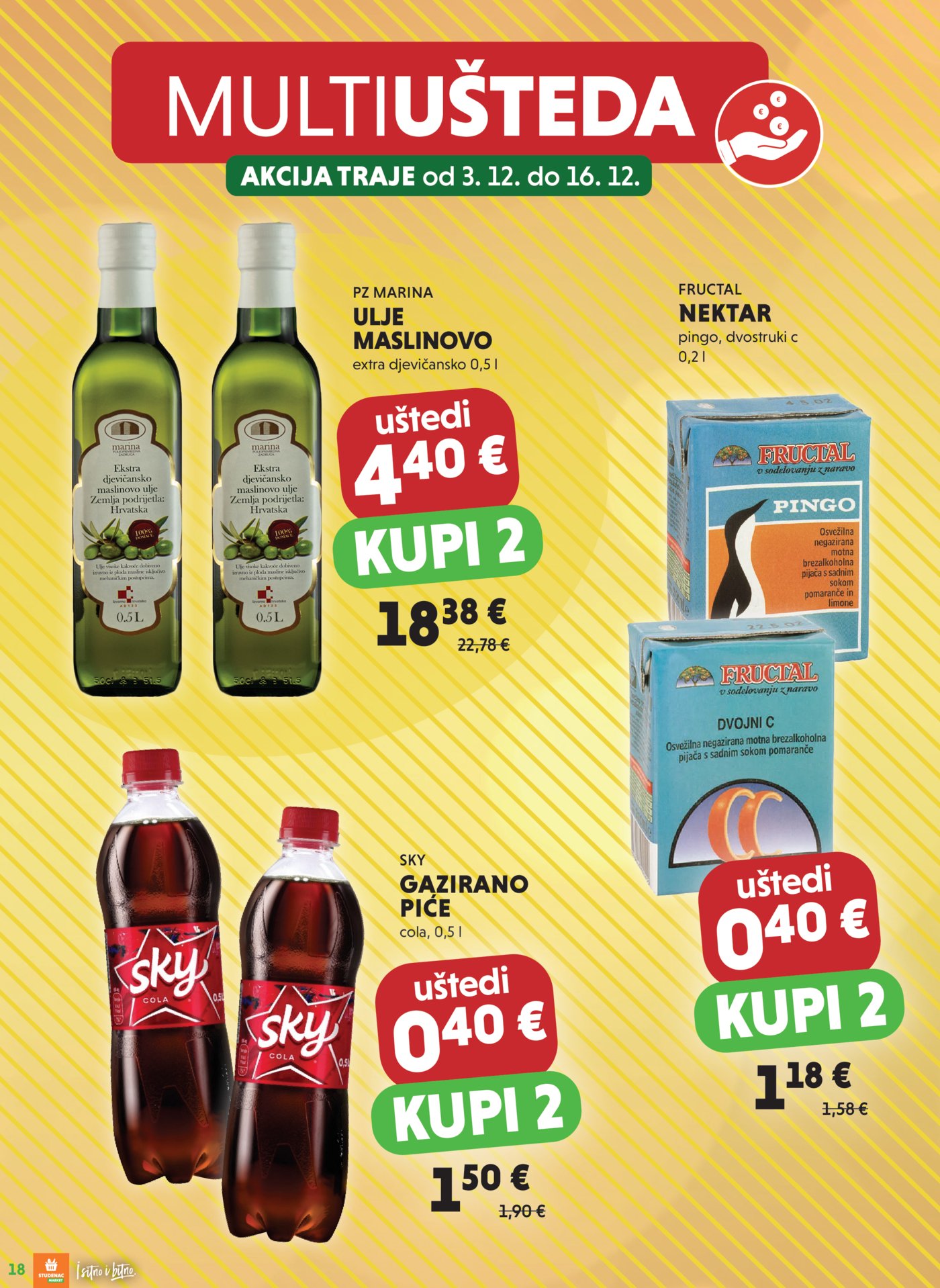 Studenac katalog Multiušteda 03.12. - 16.12.2025.
