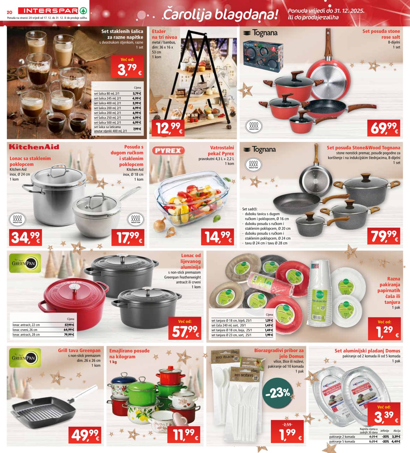 INTERSPAR katalog akcija 17.12.-24.12.2025.