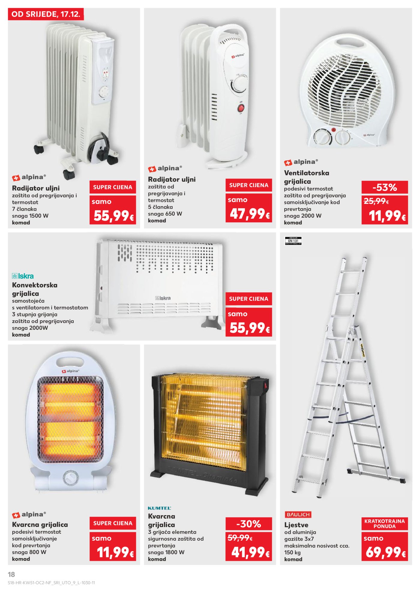 Kaufland katalog Neprehrambenih proizvoda 17.12. - 24.12.2025. Odabrane poslovnice