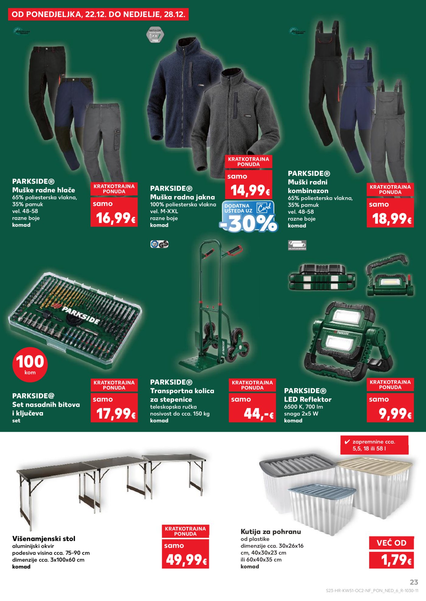 Kaufland katalog Neprehrambenih proizvoda 17.12. - 24.12.2025. VG, Po, Ro, Vo, Vu, DS, Ma, Iv, Lu