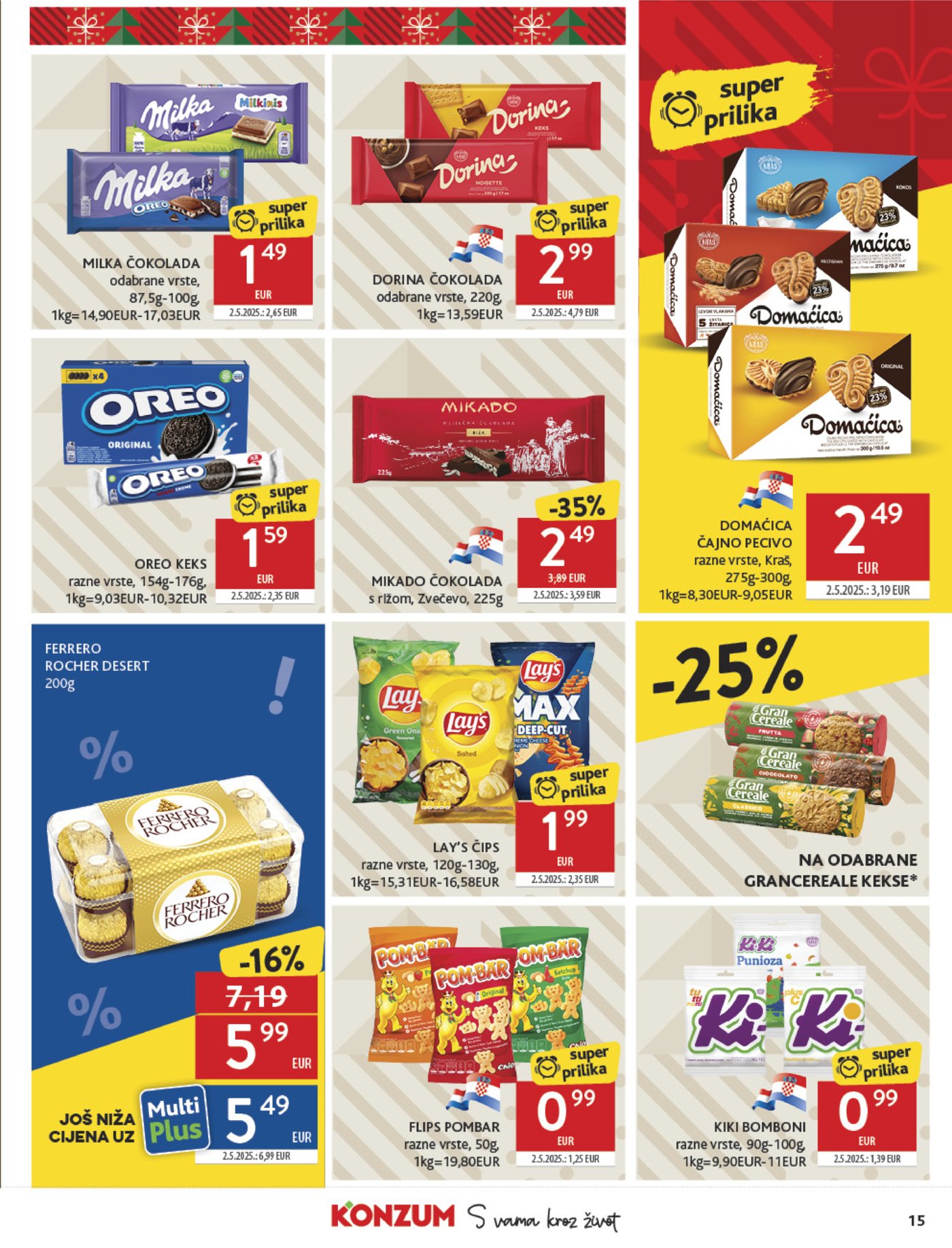 Konzum katalog Akcija 17.12. - 24.12.2025.