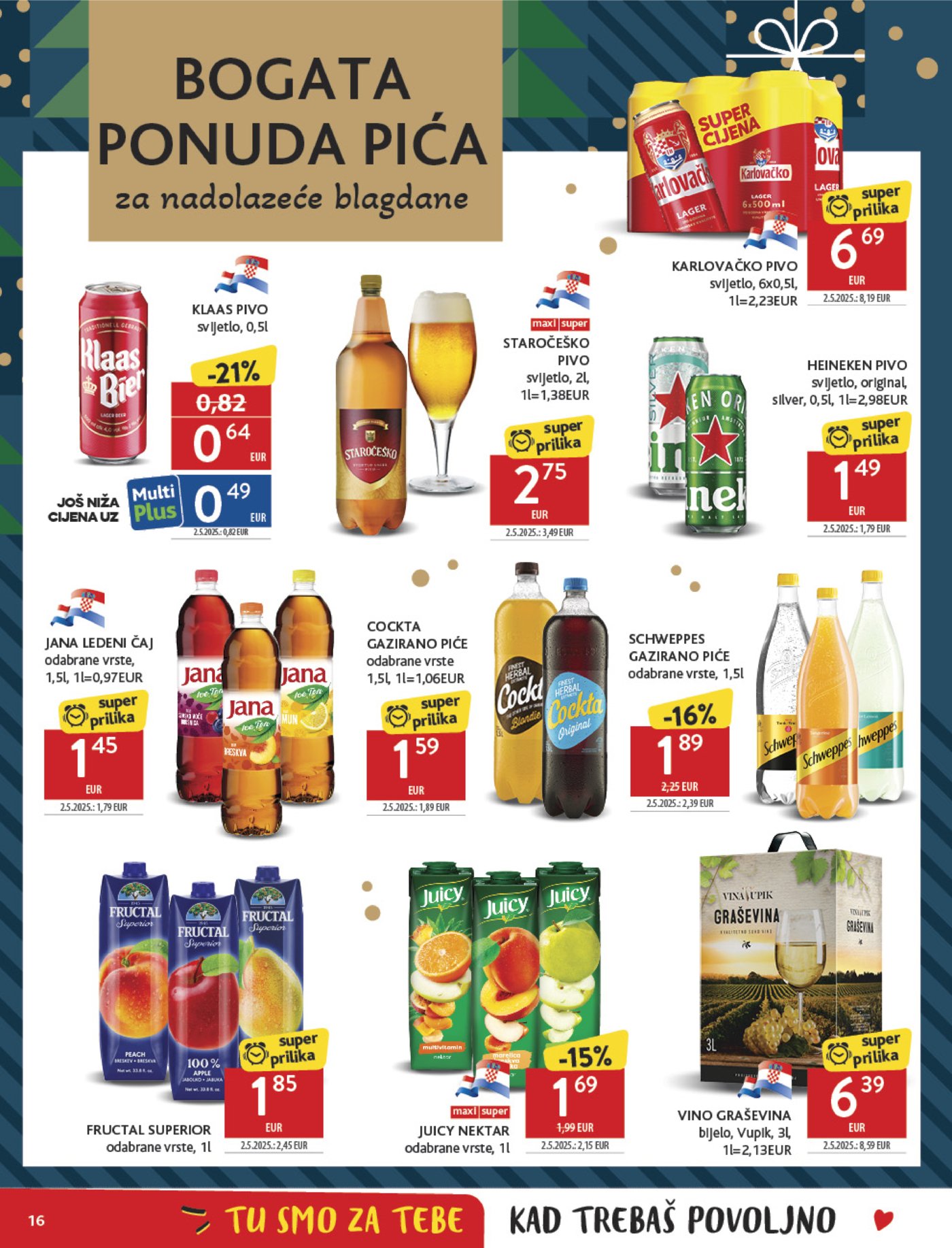 Konzum katalog Akcija 17.12. - 24.12.2025.