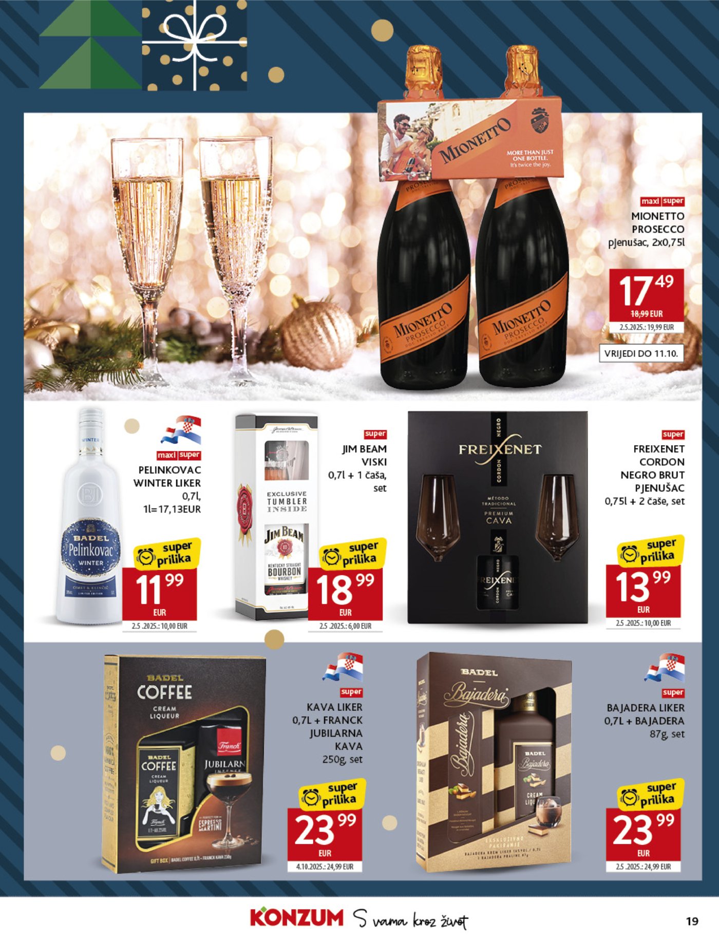 Konzum katalog Akcija 17.12. - 24.12.2025.