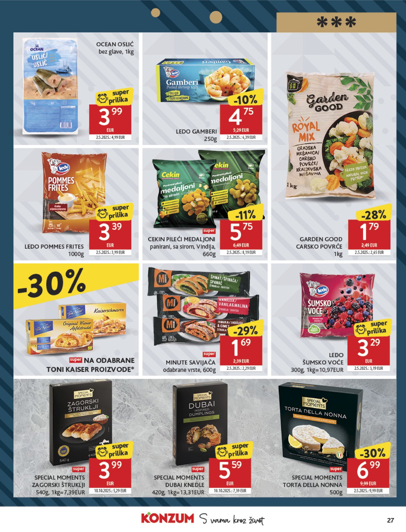 Konzum katalog Akcija 17.12. - 24.12.2025.