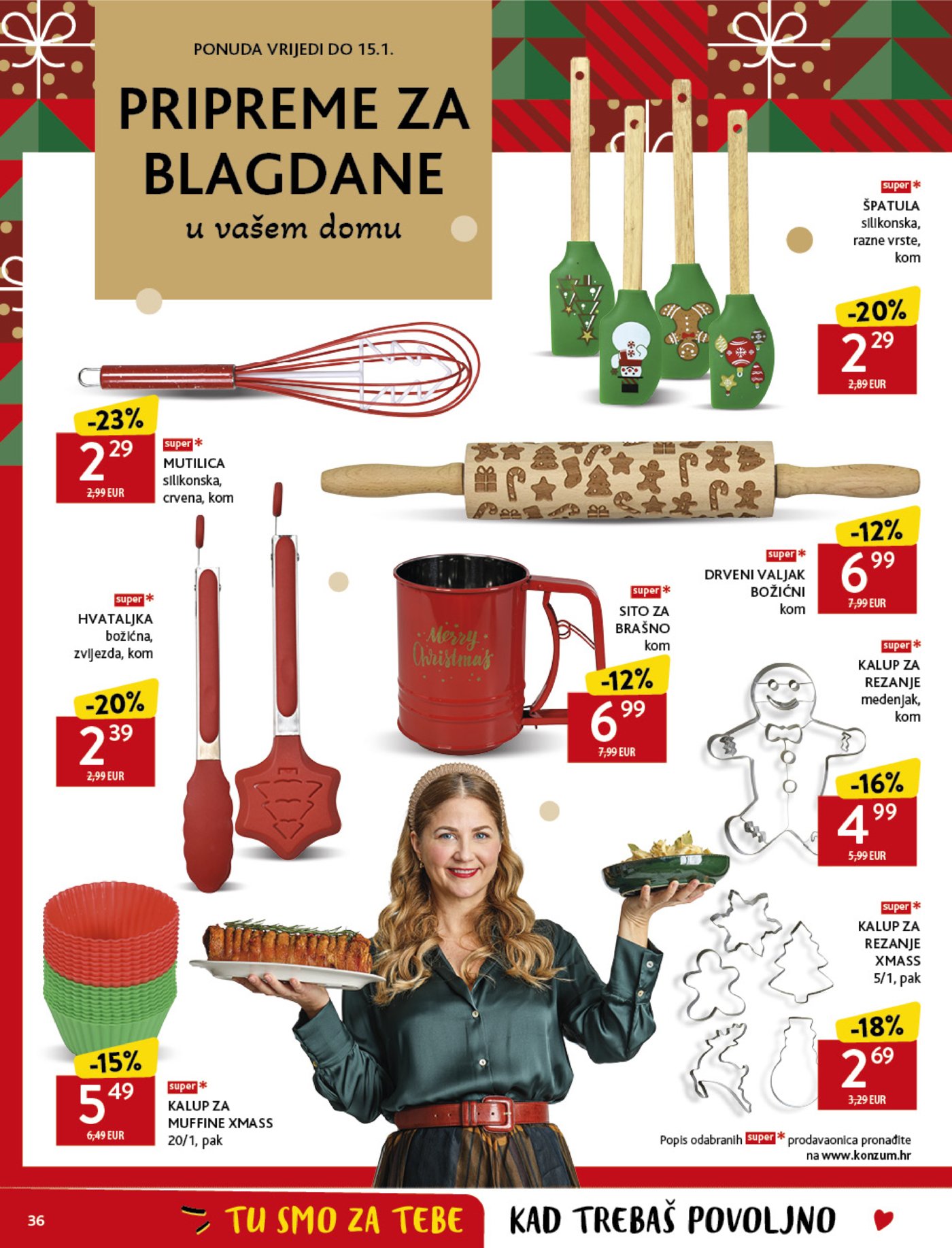 Konzum katalog Akcija 17.12. - 24.12.2025.