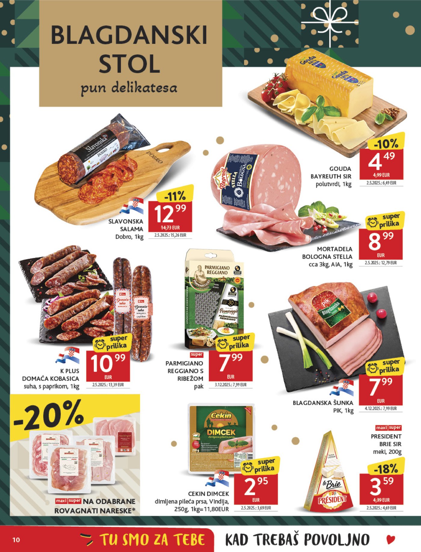 Konzum katalog Akcija 17.12. - 24.12.2025.