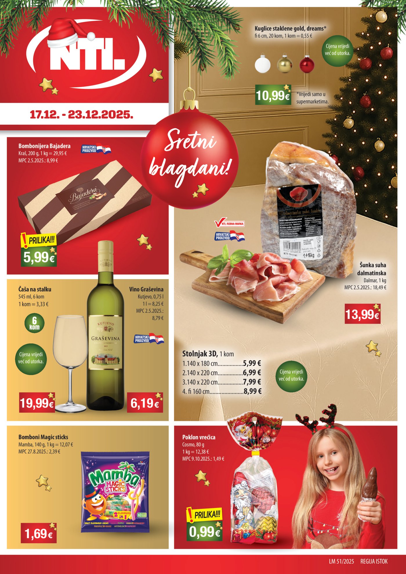 NTL katalog Akcija 17.12. - 23.12.2025. Istok