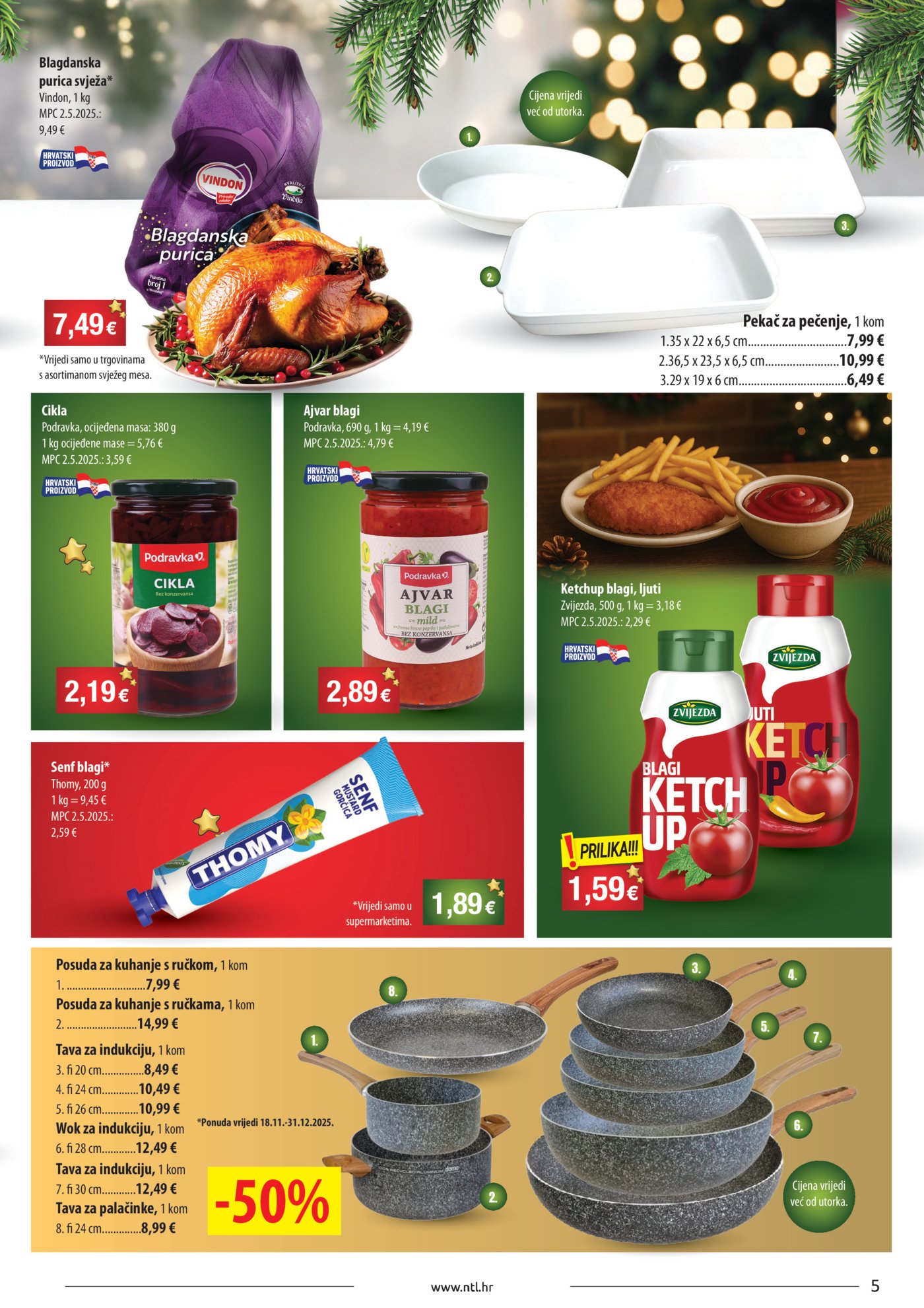 NTL katalog Akcija 17.12. - 23.12.2025. Istok