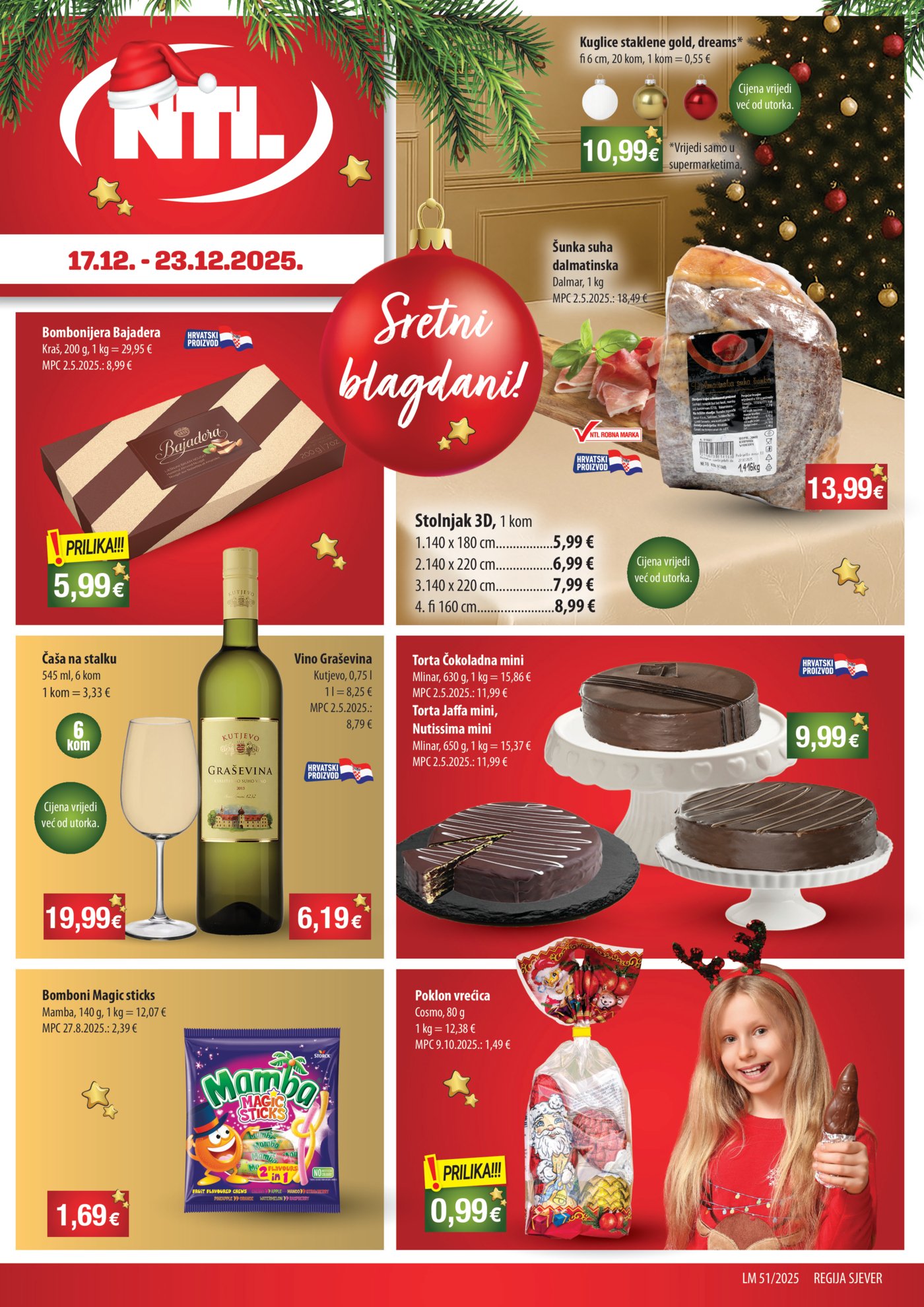 NTL katalog Akcija 17.12. - 23.12.2025. Sjever