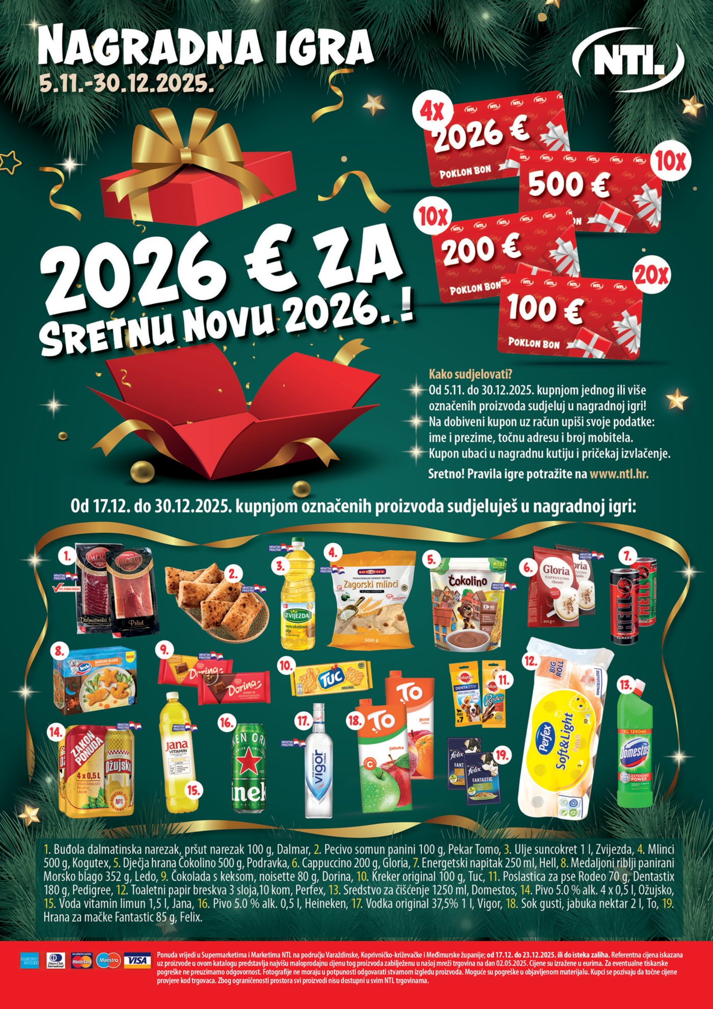 NTL katalog Akcija 17.12. - 23.12.2025. Sjever