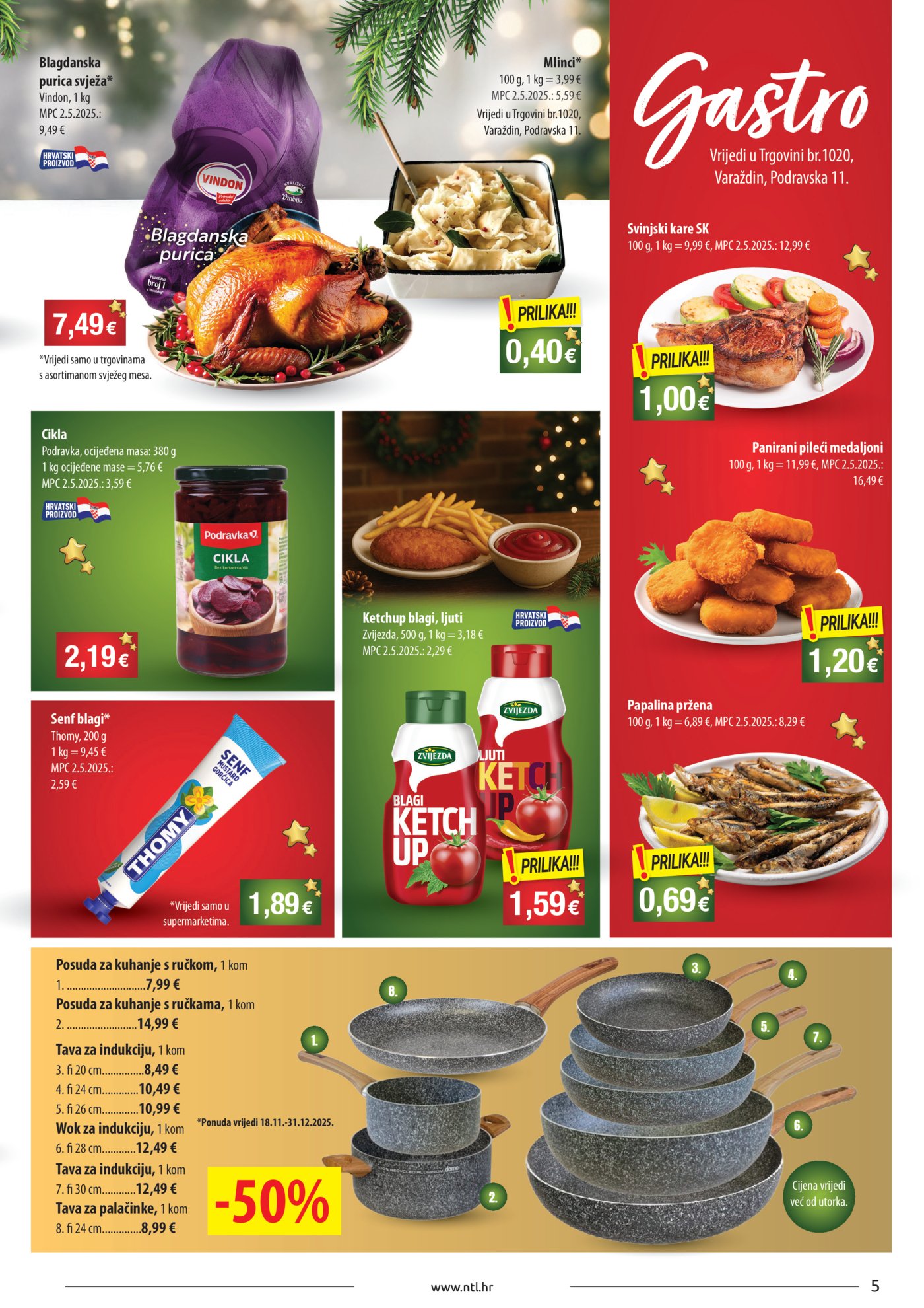 NTL katalog Akcija 17.12. - 23.12.2025. Sjever