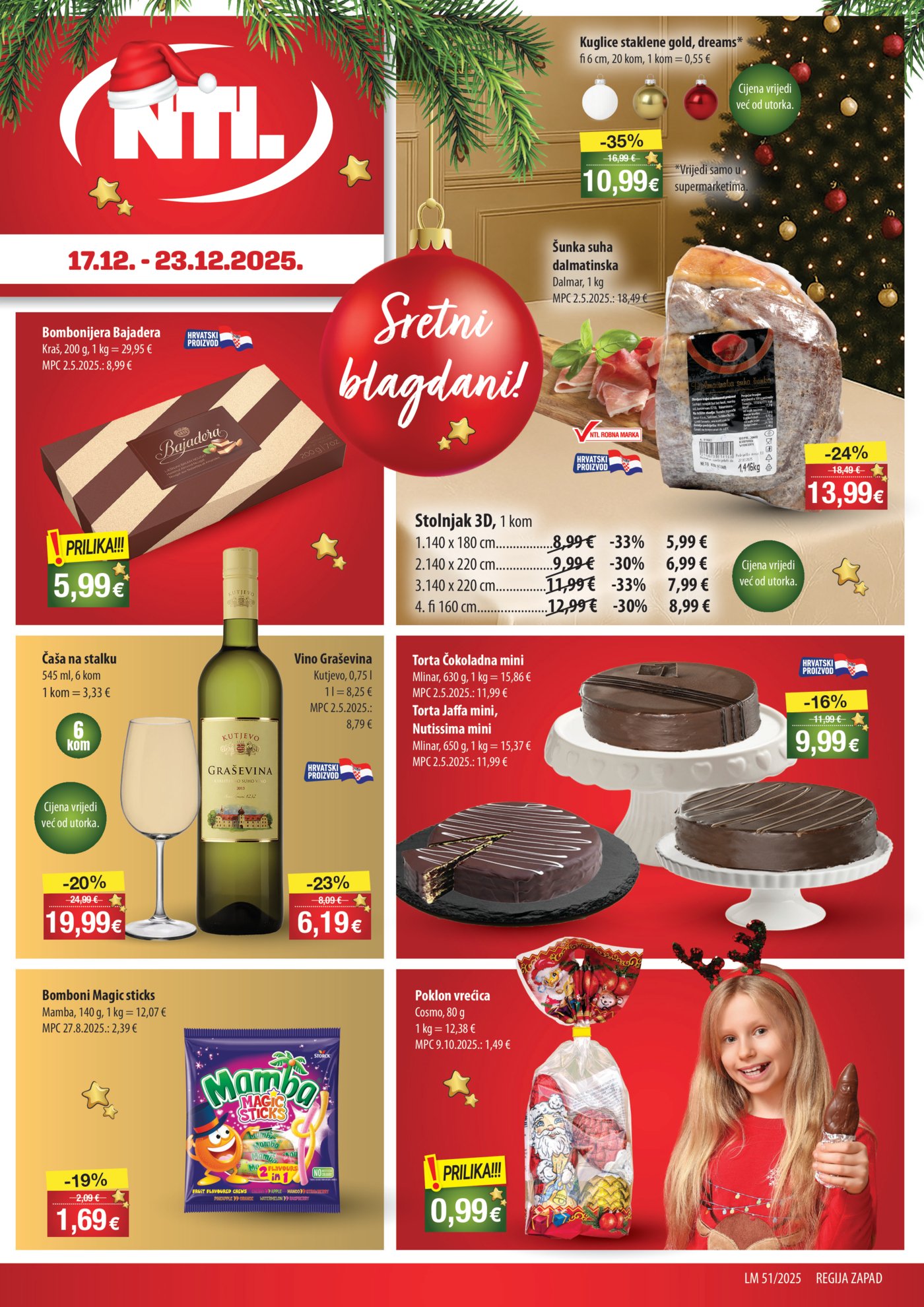 NTL katalog Akcija 17.12. - 23.12.2025. Zapad