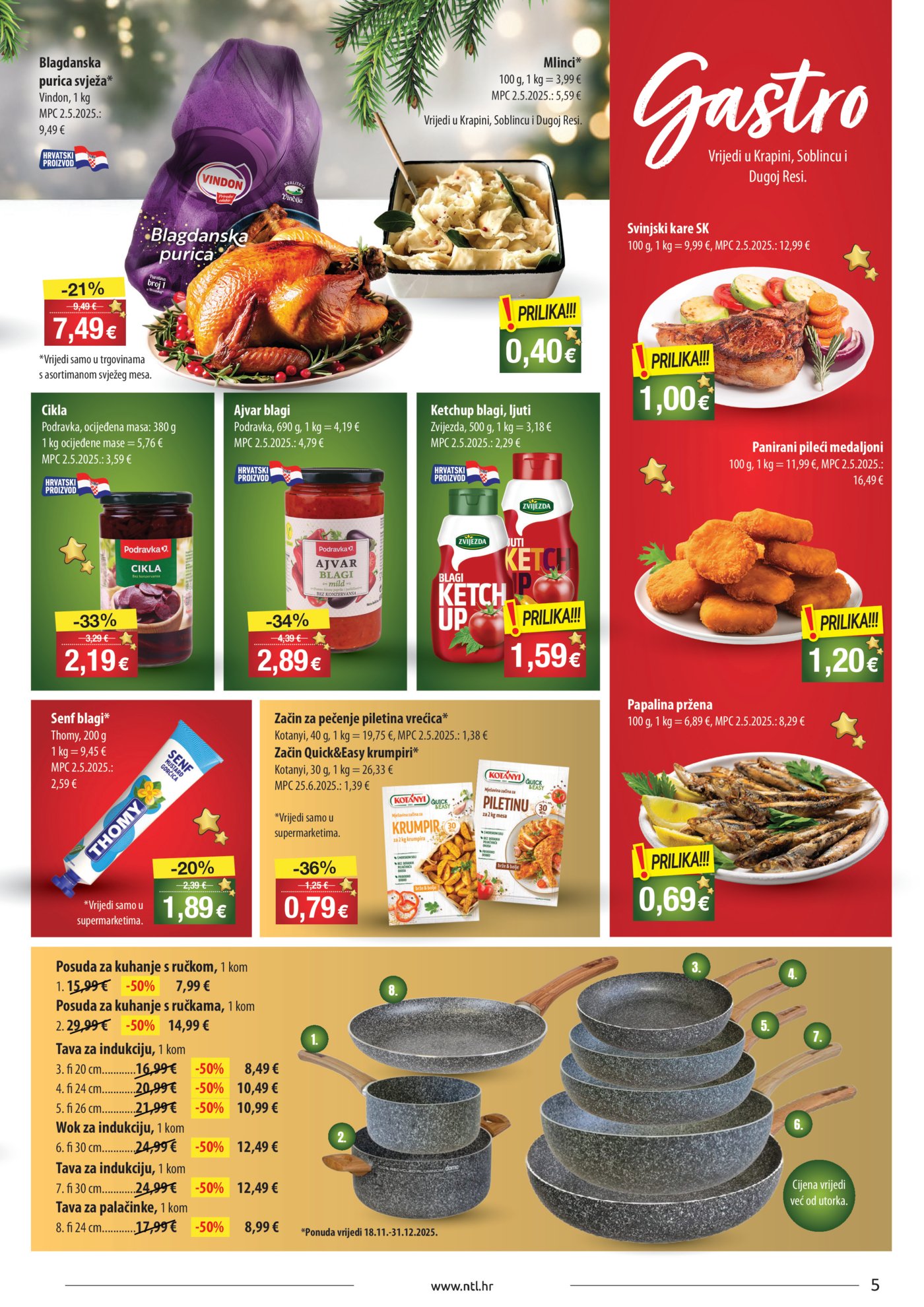 NTL katalog Akcija 17.12. - 23.12.2025. Zapad