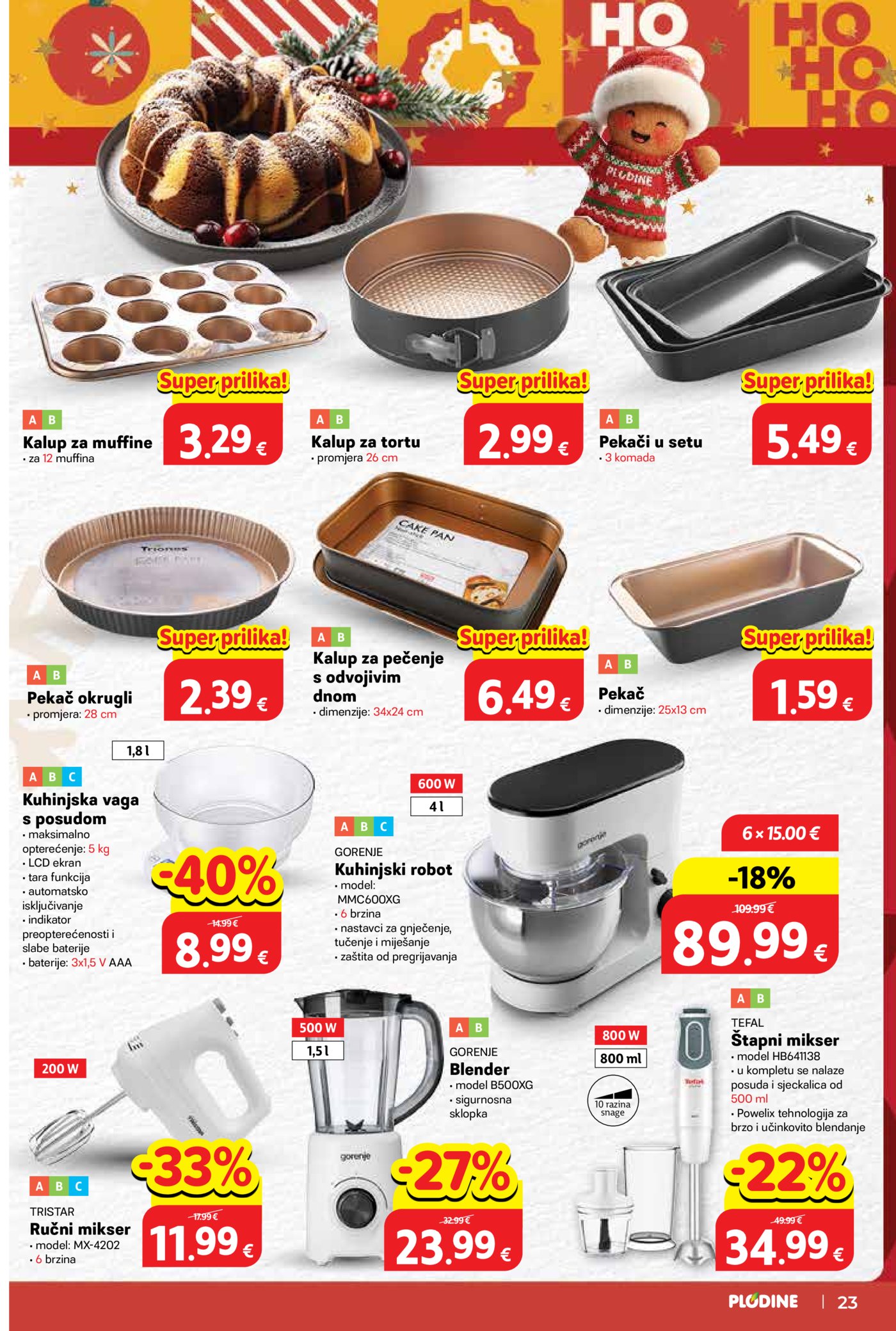 Plodine katalog Akcija 17.12. - 24.12.2025.