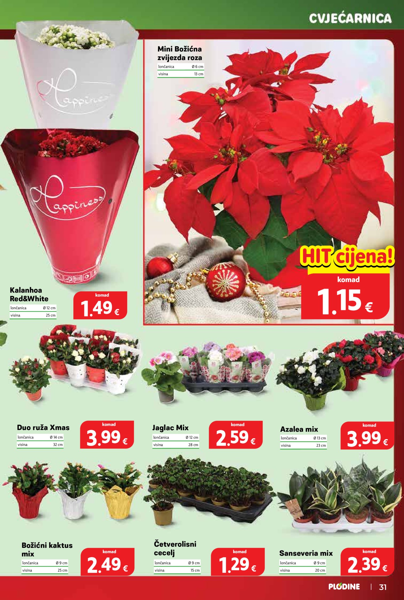 Plodine katalog Akcija 17.12. - 24.12.2025.