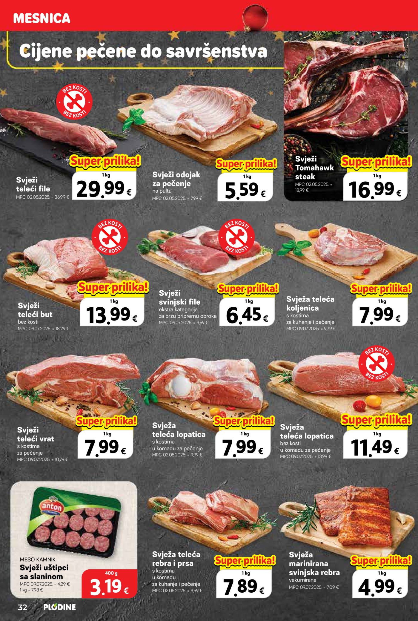 Plodine katalog Akcija 17.12. - 24.12.2025.