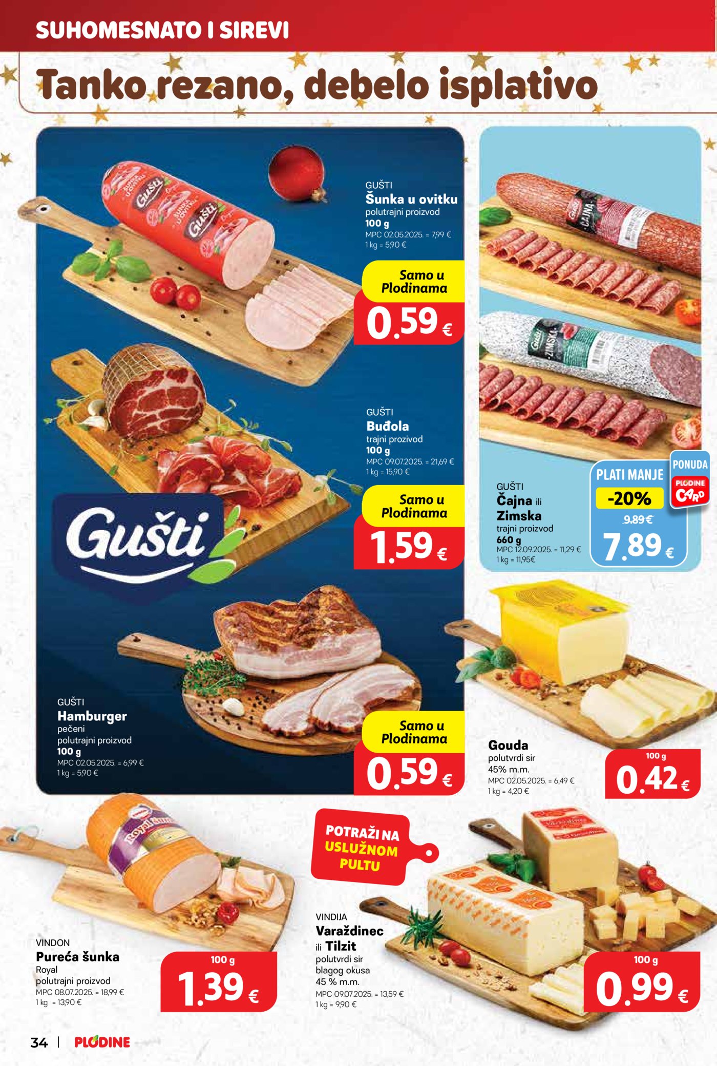 Plodine katalog Akcija 17.12. - 24.12.2025.