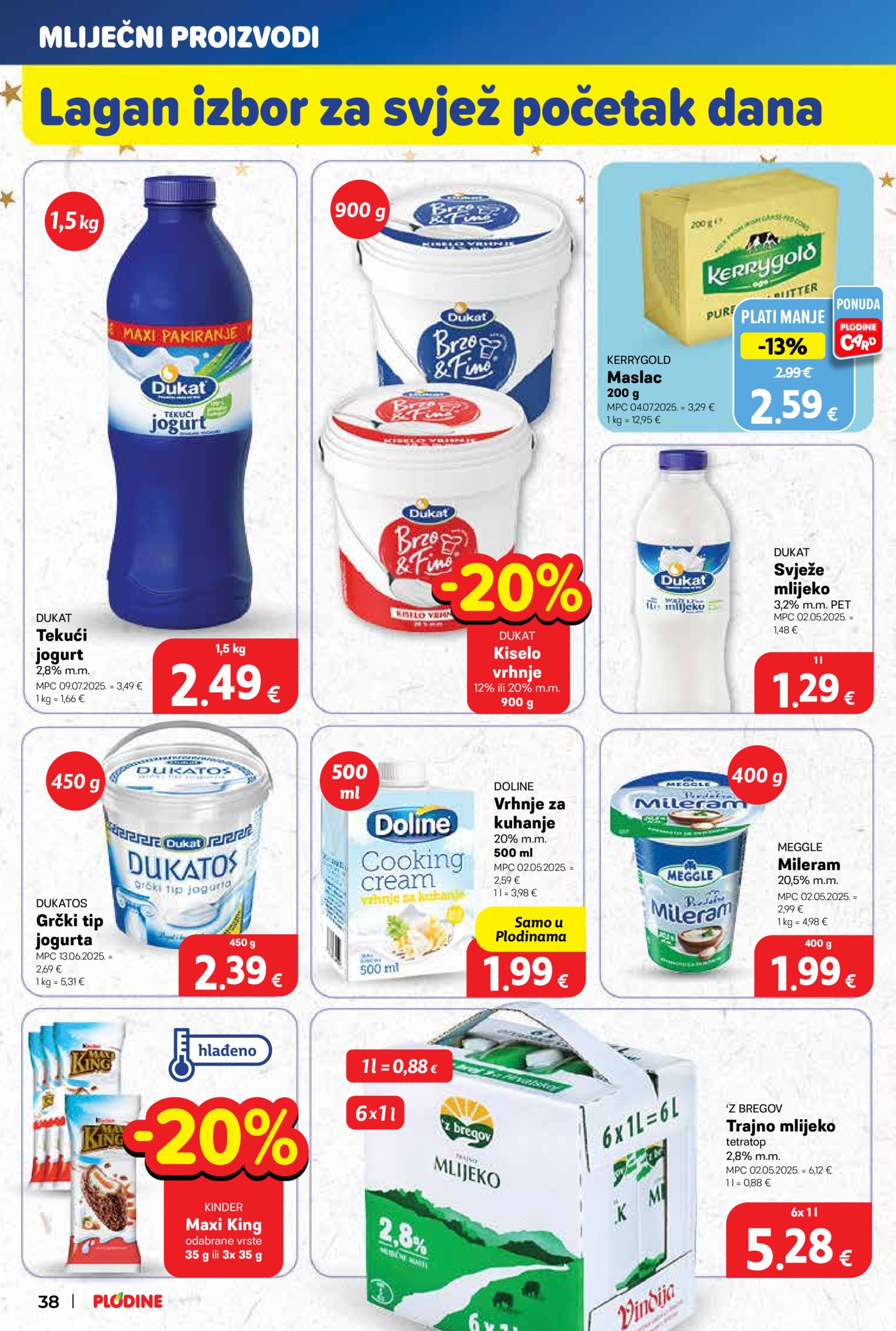 Plodine katalog Akcija 17.12. - 24.12.2025.