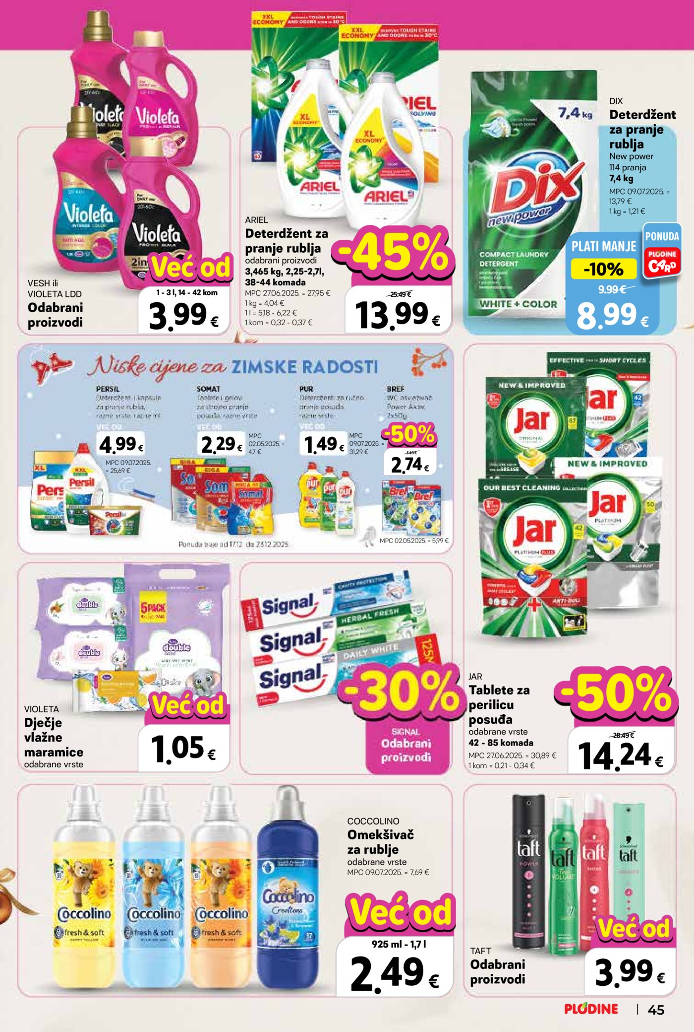 Plodine katalog Akcija 17.12. - 24.12.2025.