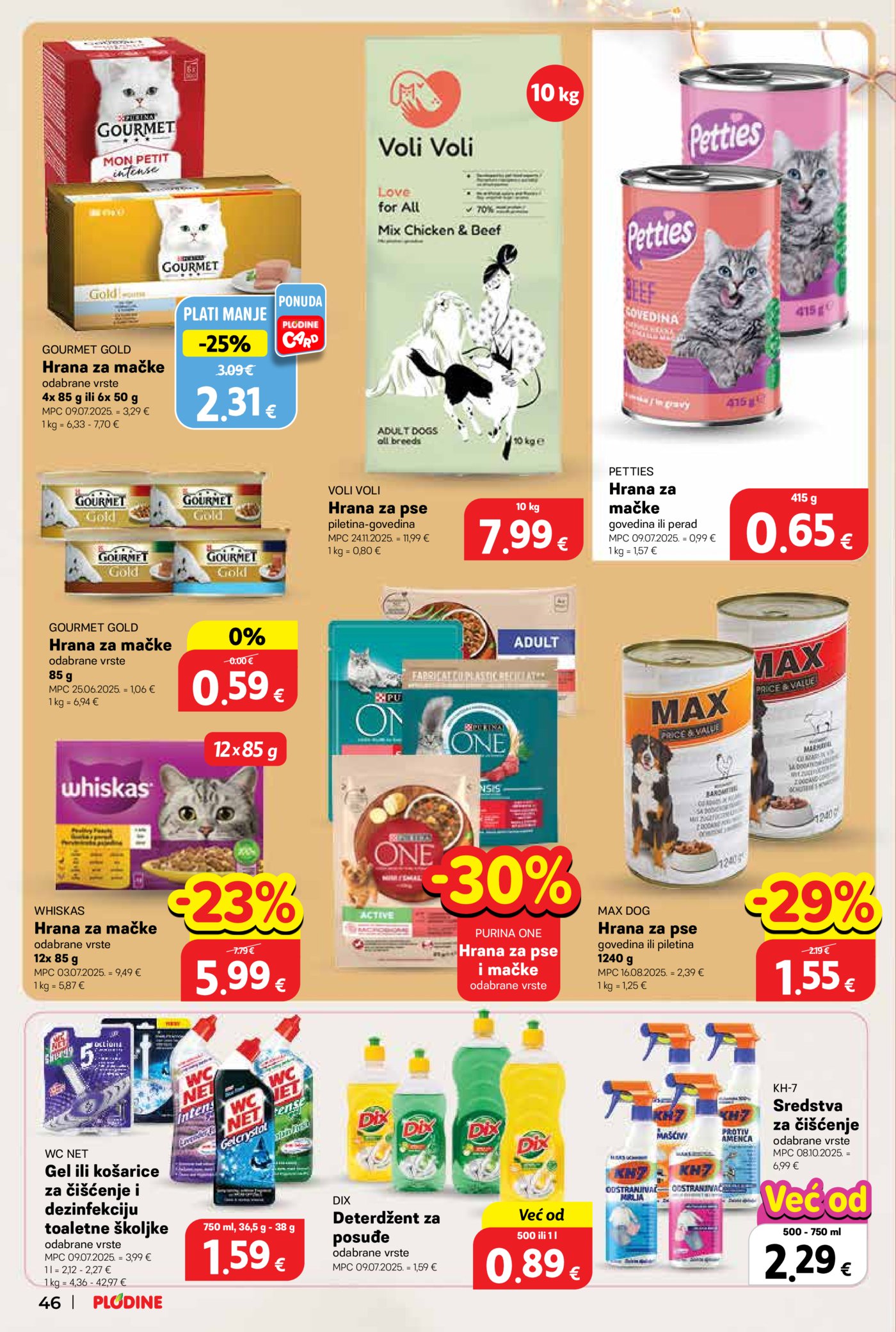 Plodine katalog Akcija 17.12. - 24.12.2025.