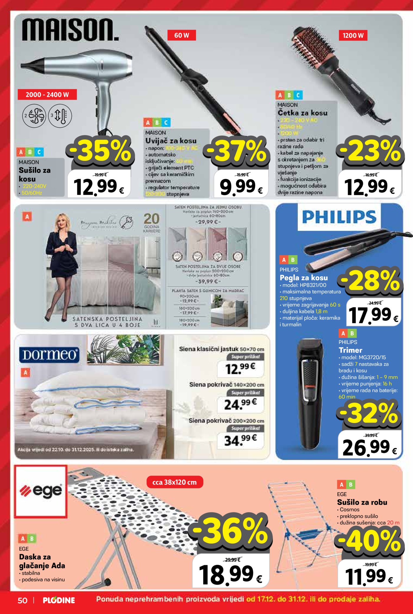 Plodine katalog Akcija 17.12. - 24.12.2025.