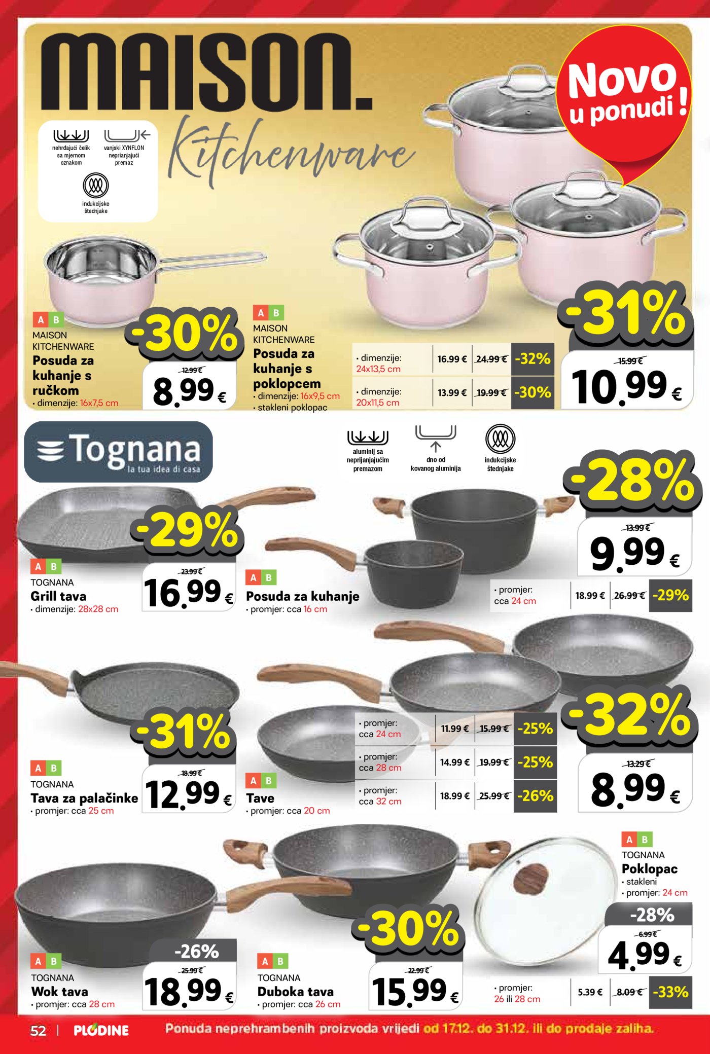 Plodine katalog Akcija 17.12. - 24.12.2025.