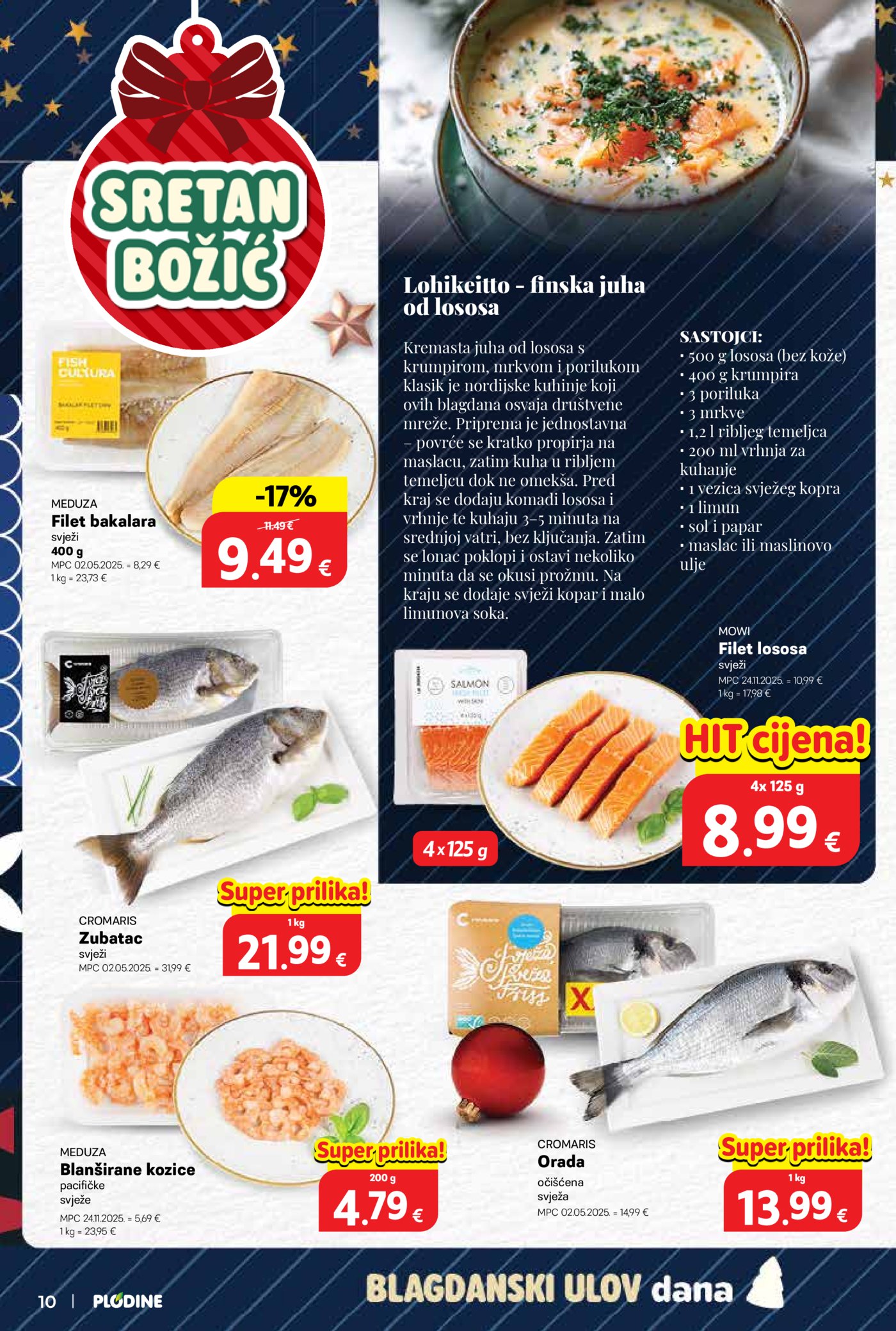 Plodine katalog Akcija 17.12. - 24.12.2025.