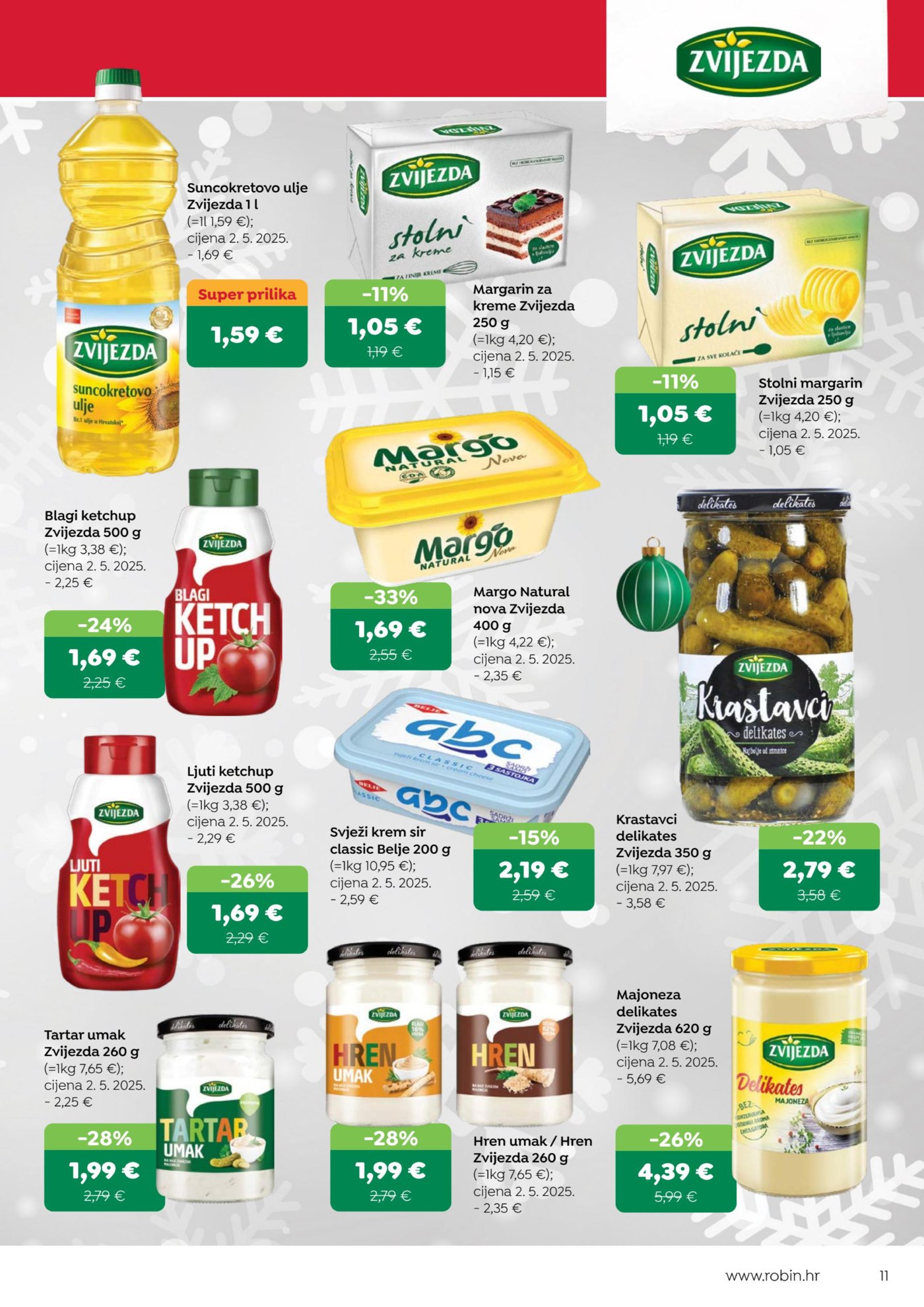 Robin katalog Akcija 16.12. - 02.01.2026.