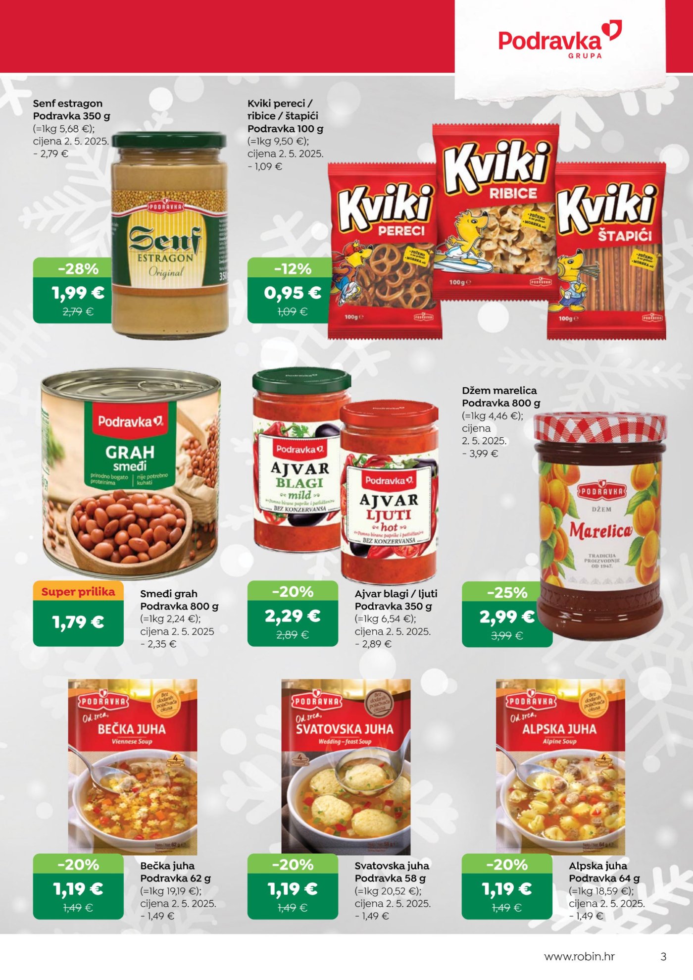 Robin katalog Akcija 16.12. - 02.01.2026.