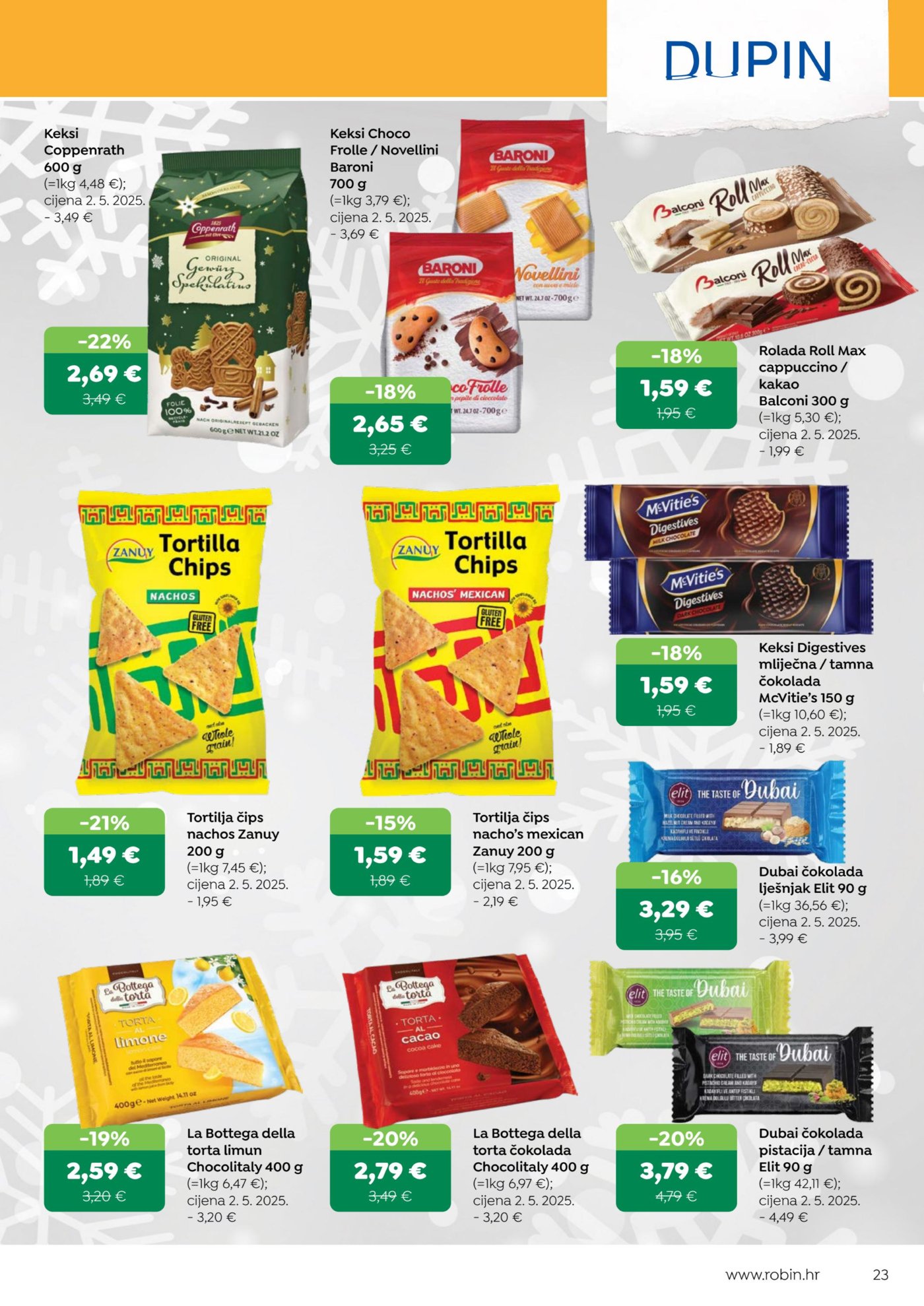 Robin katalog Akcija 16.12. - 02.01.2026.