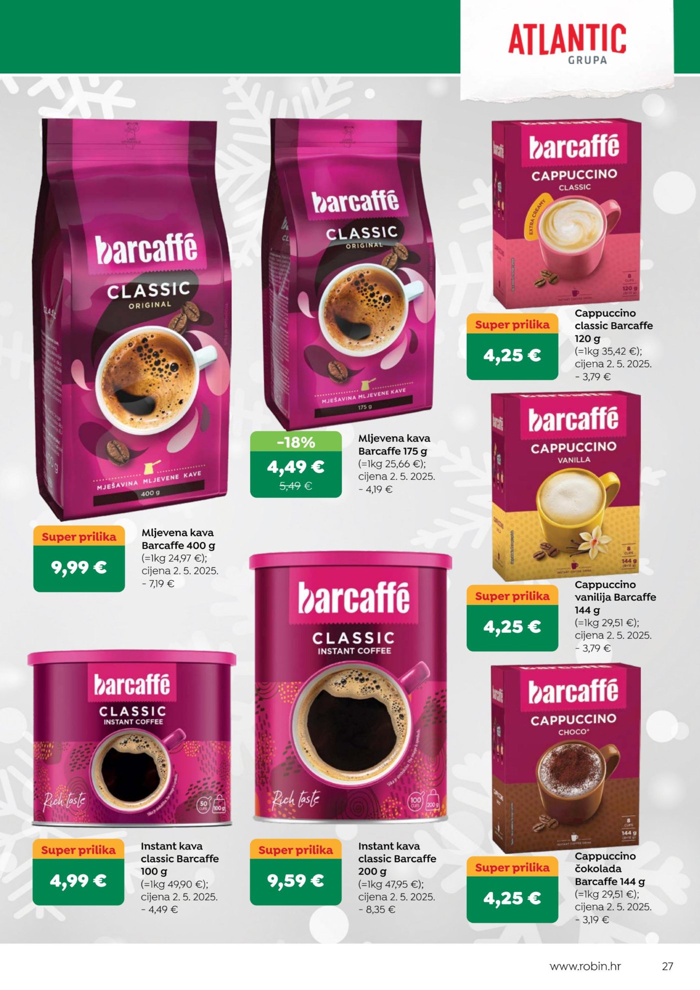 Robin katalog Akcija 16.12. - 02.01.2026.