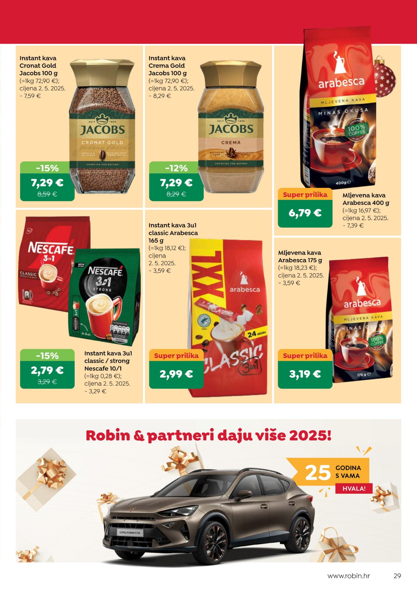 Robin katalog Akcija 16.12. - 02.01.2026.