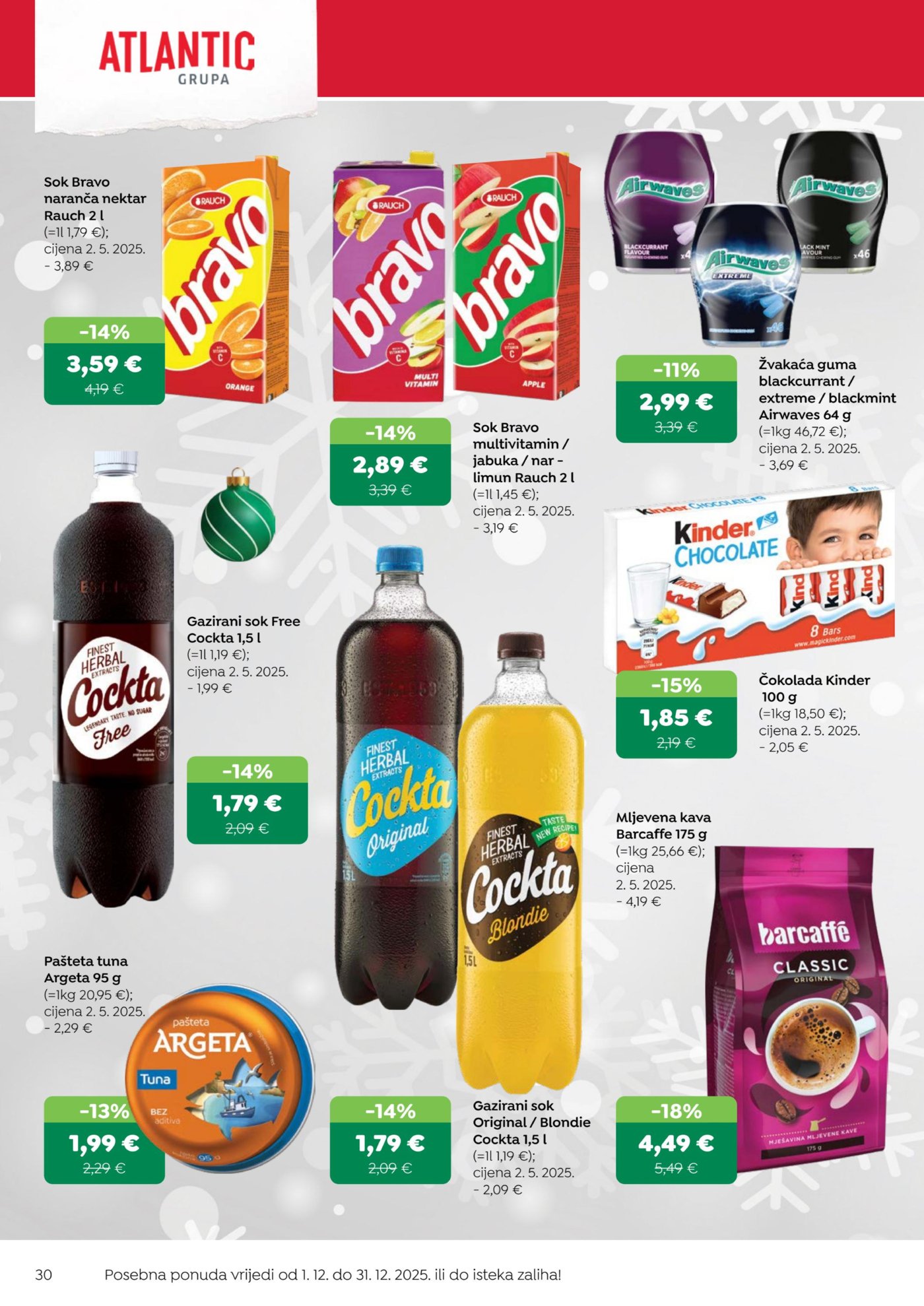 Robin katalog Akcija 16.12. - 02.01.2026.