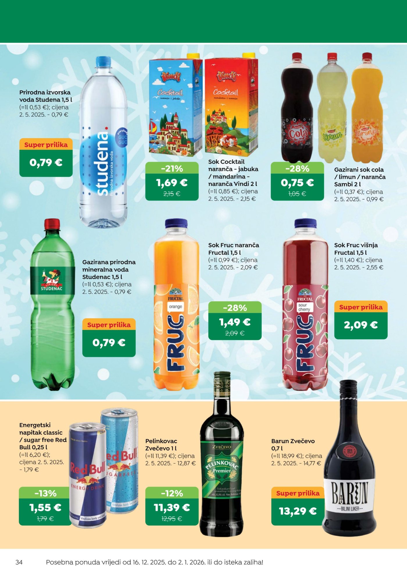 Robin katalog Akcija 16.12. - 02.01.2026.