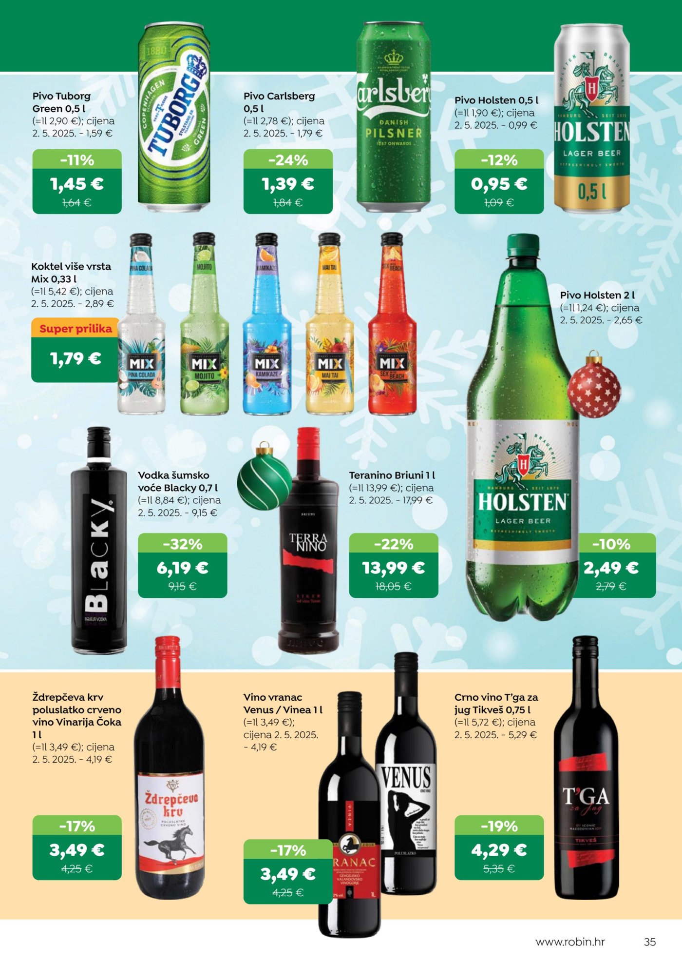 Robin katalog Akcija 16.12. - 02.01.2026.