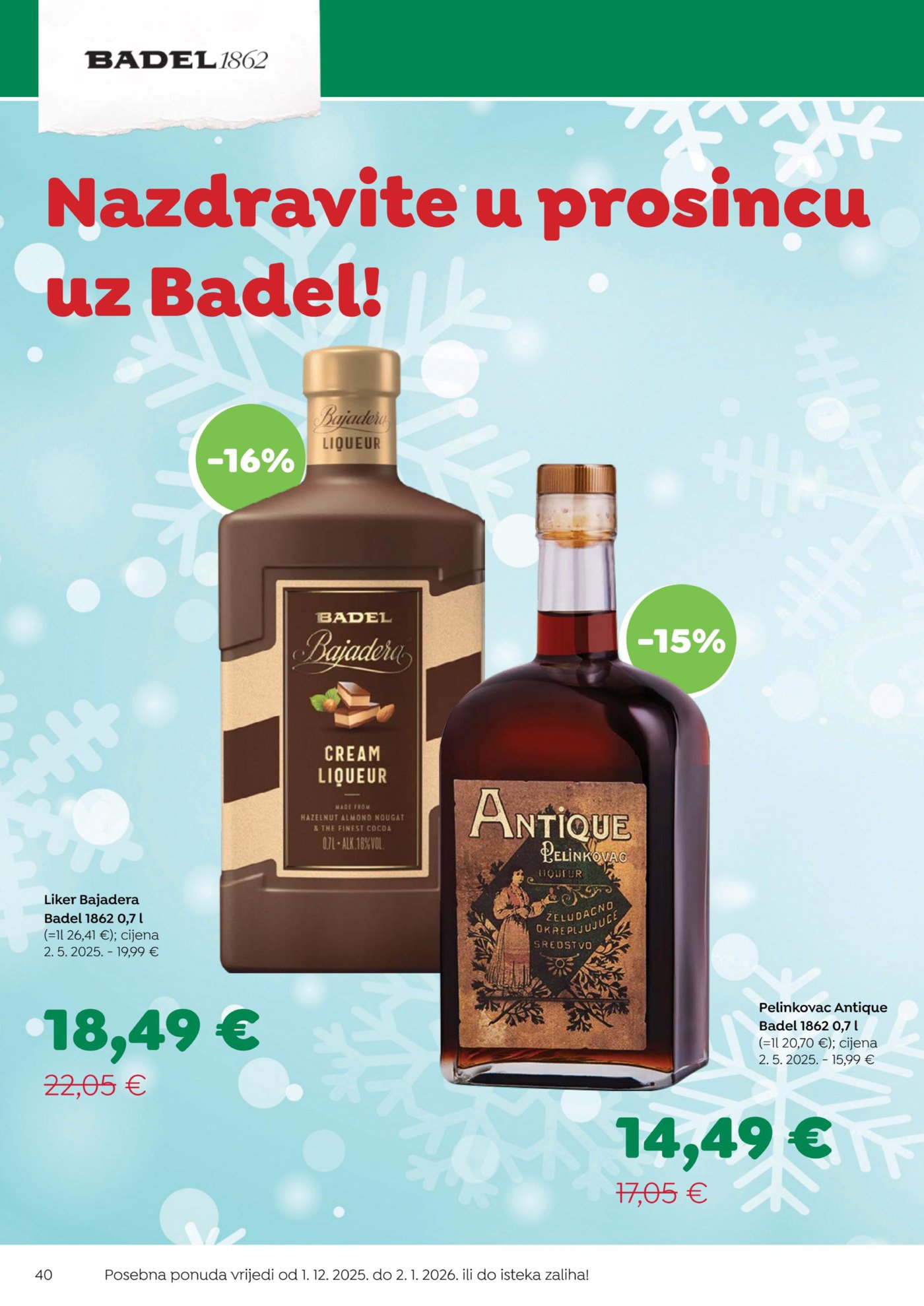 Robin katalog Akcija 16.12. - 02.01.2026.