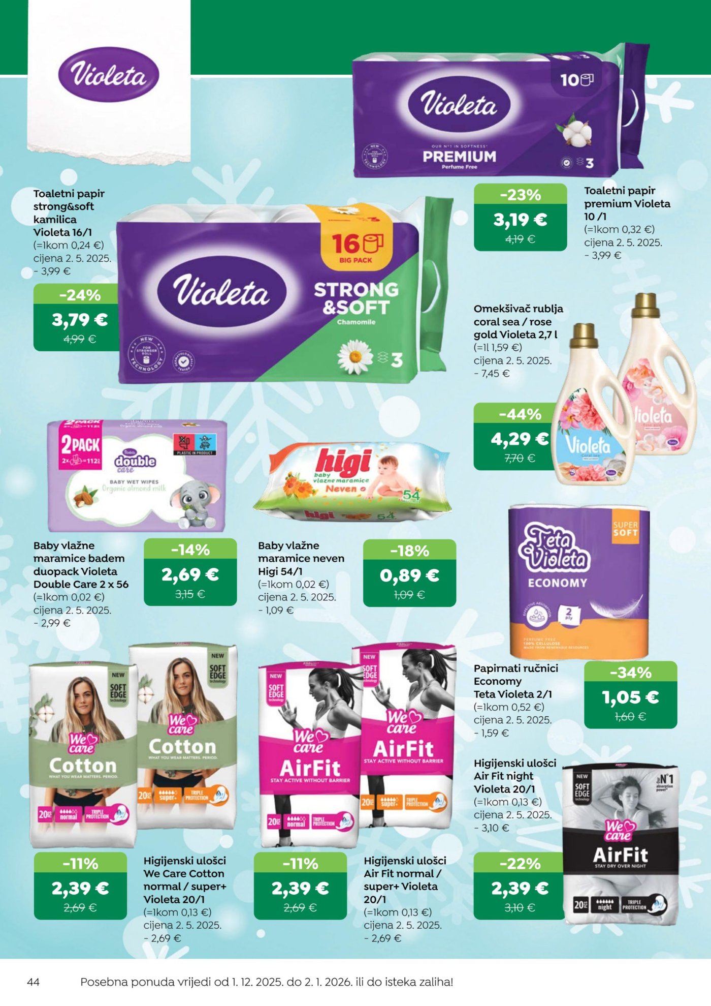 Robin katalog Akcija 16.12. - 02.01.2026.
