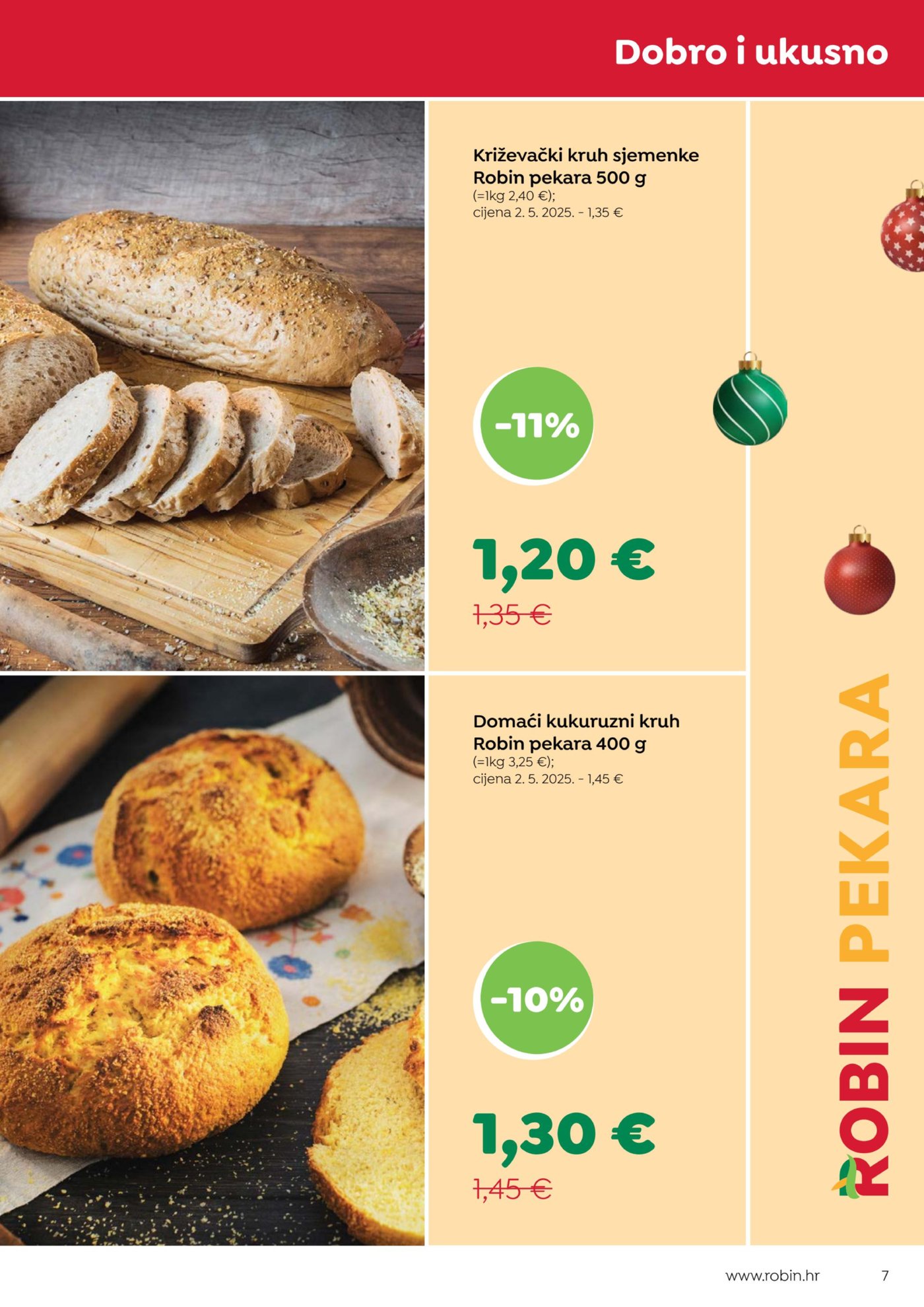 Robin katalog Akcija 16.12. - 02.01.2026.