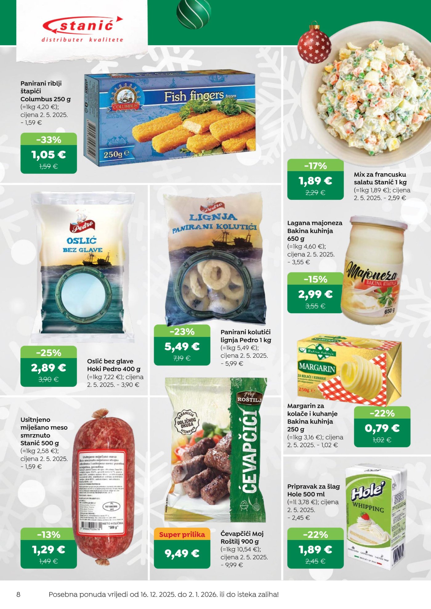 Robin katalog Akcija 16.12. - 02.01.2026.