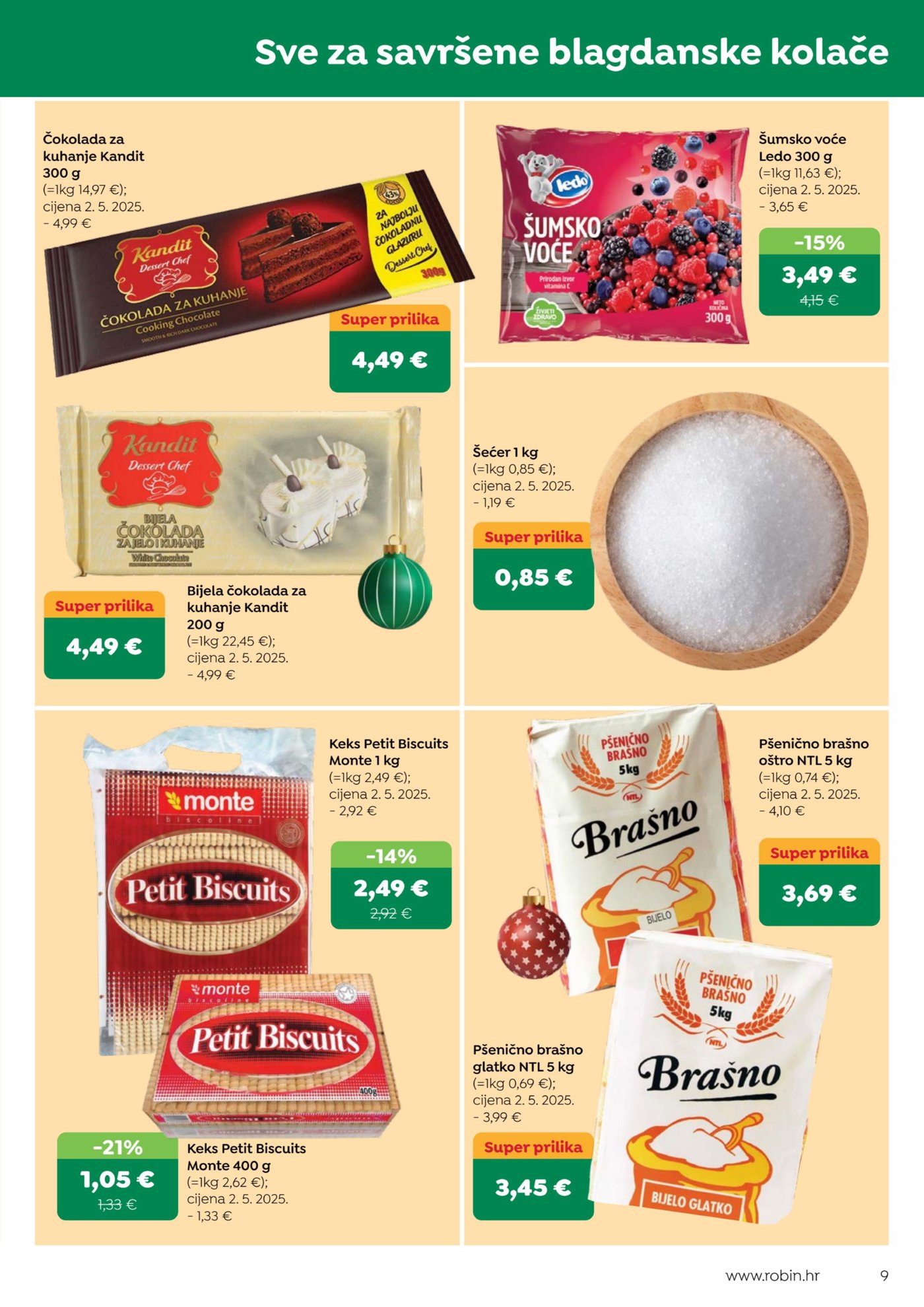 Robin katalog Akcija 16.12. - 02.01.2026.