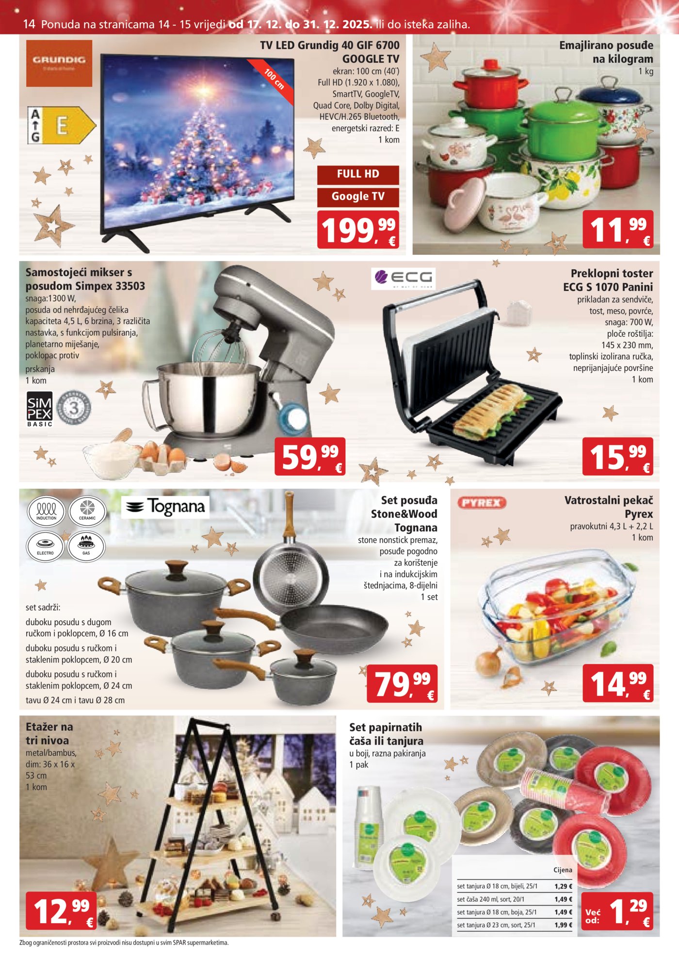 SPAR katalog akcija 17.12.-24.12.2025.