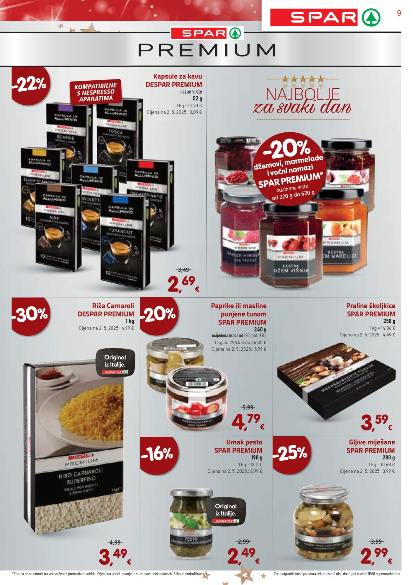 SPAR katalog akcija 17.12.-24.12.2025.