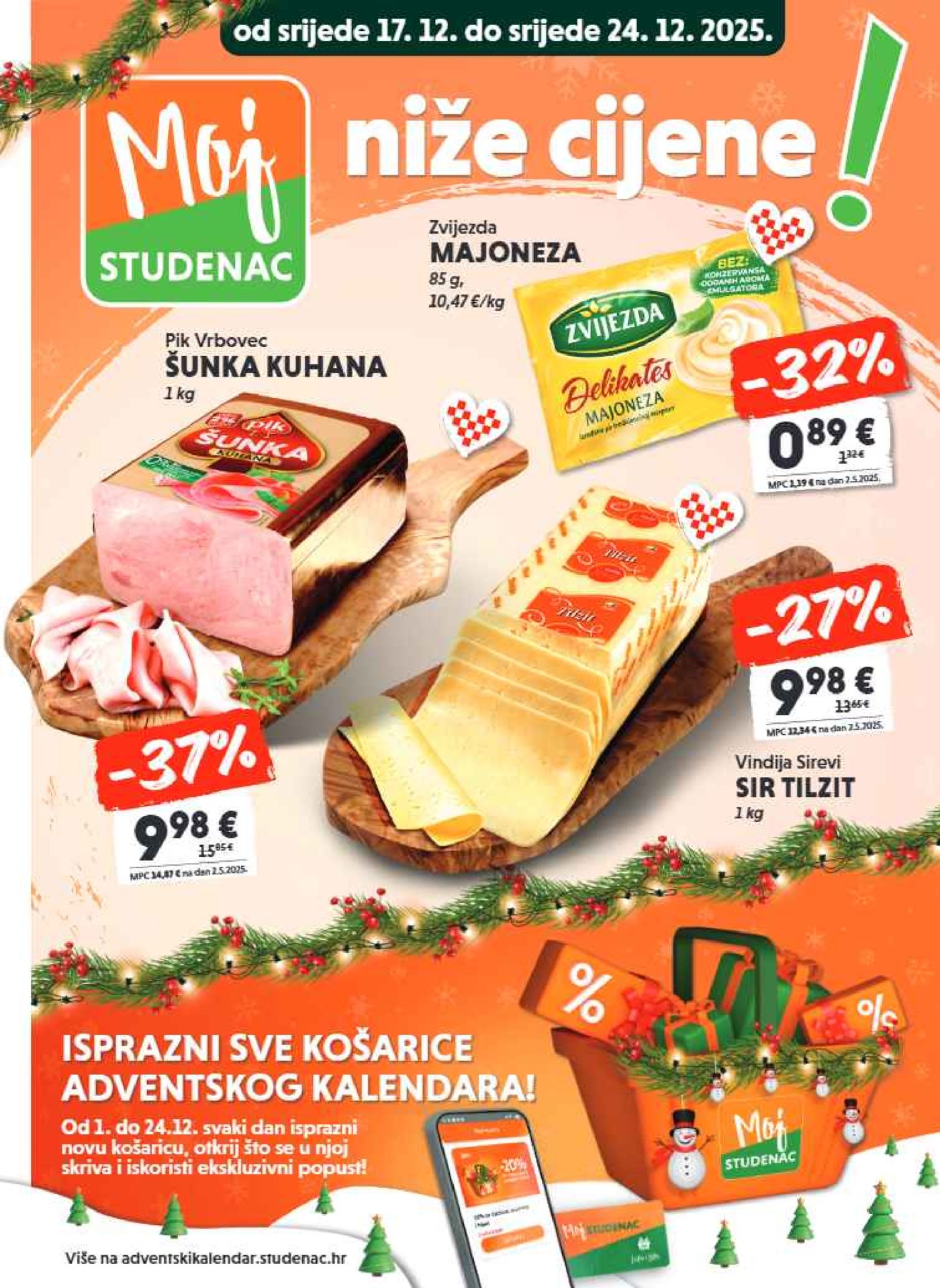 Studenac Tjedni katalog 17.12. - 24.12.2025.