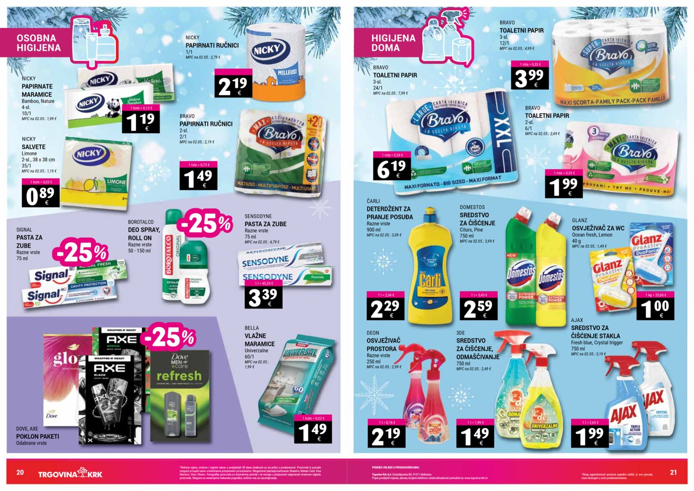 Trgovina Krk katalog Akcija 16.12. - 31.12.2025.