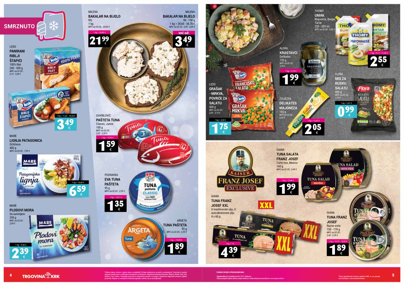 Trgovina Krk katalog Akcija 16.12. - 31.12.2025.