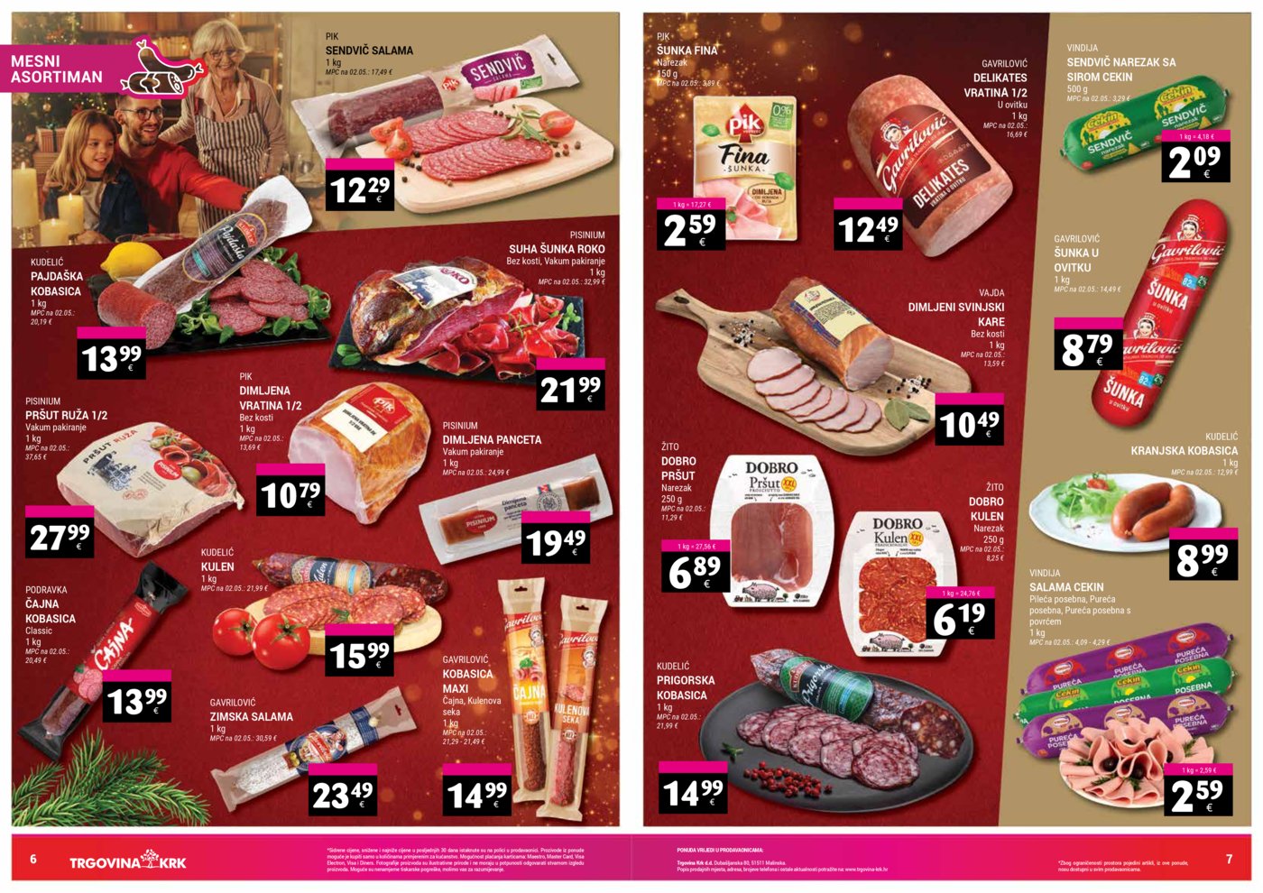 Trgovina Krk katalog Akcija 16.12. - 31.12.2025.