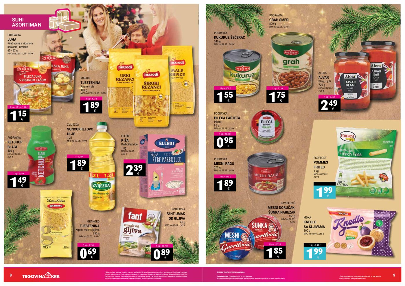 Trgovina Krk katalog Akcija 16.12. - 31.12.2025.