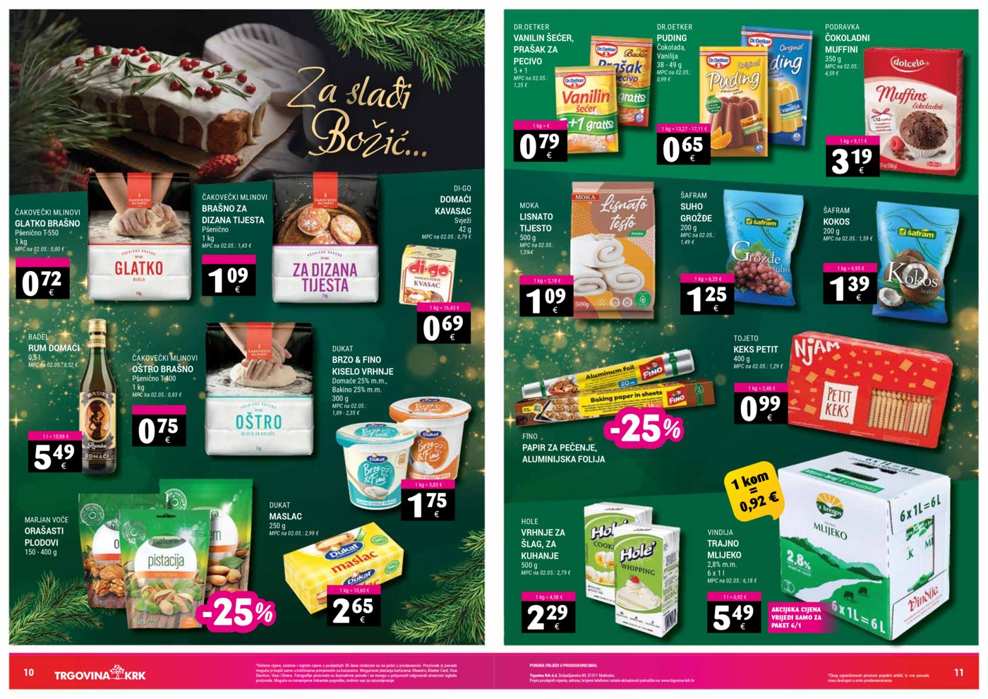 Trgovina Krk katalog Akcija 16.12. - 31.12.2025.