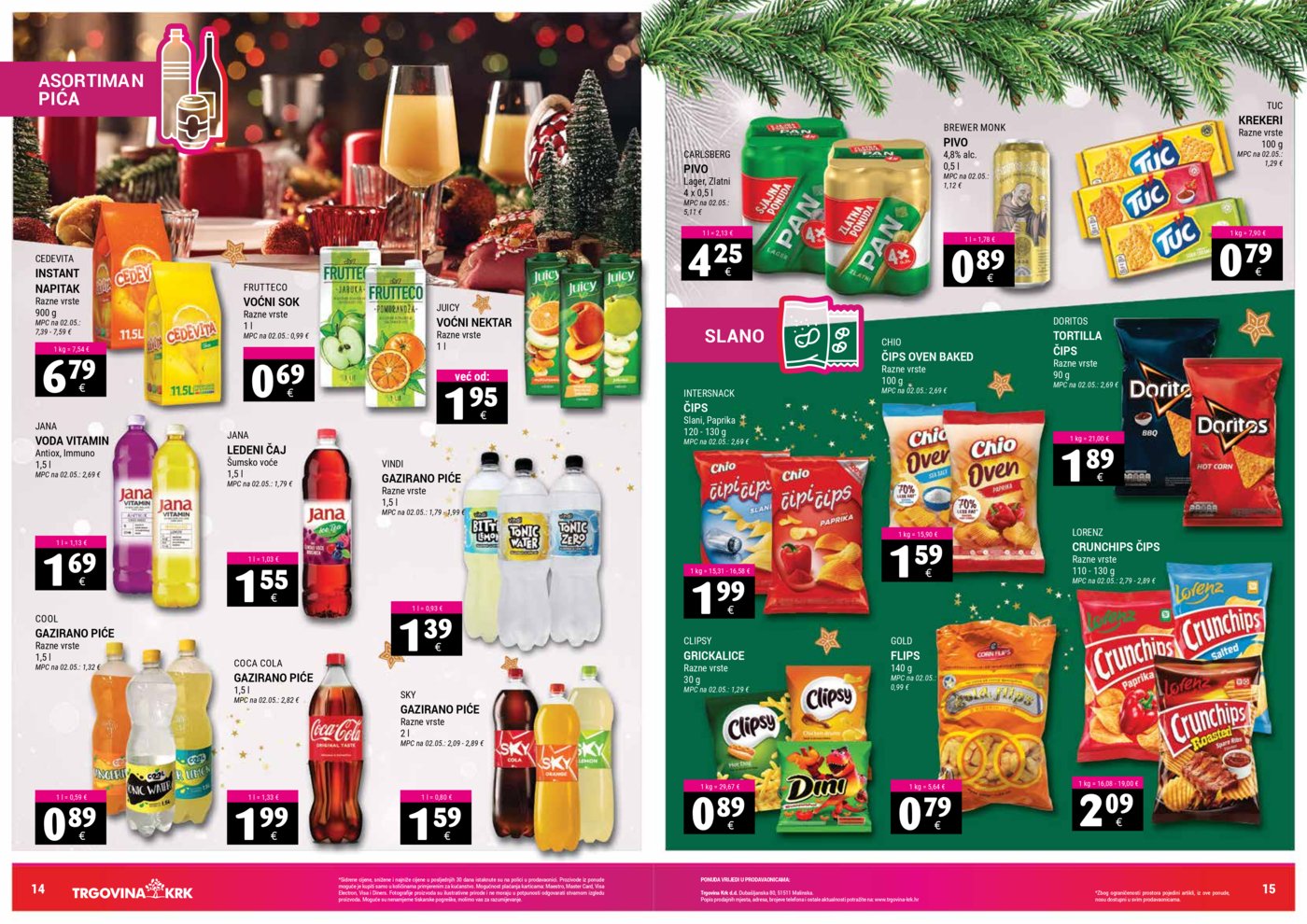 Trgovina Krk katalog Akcija 16.12. - 31.12.2025.