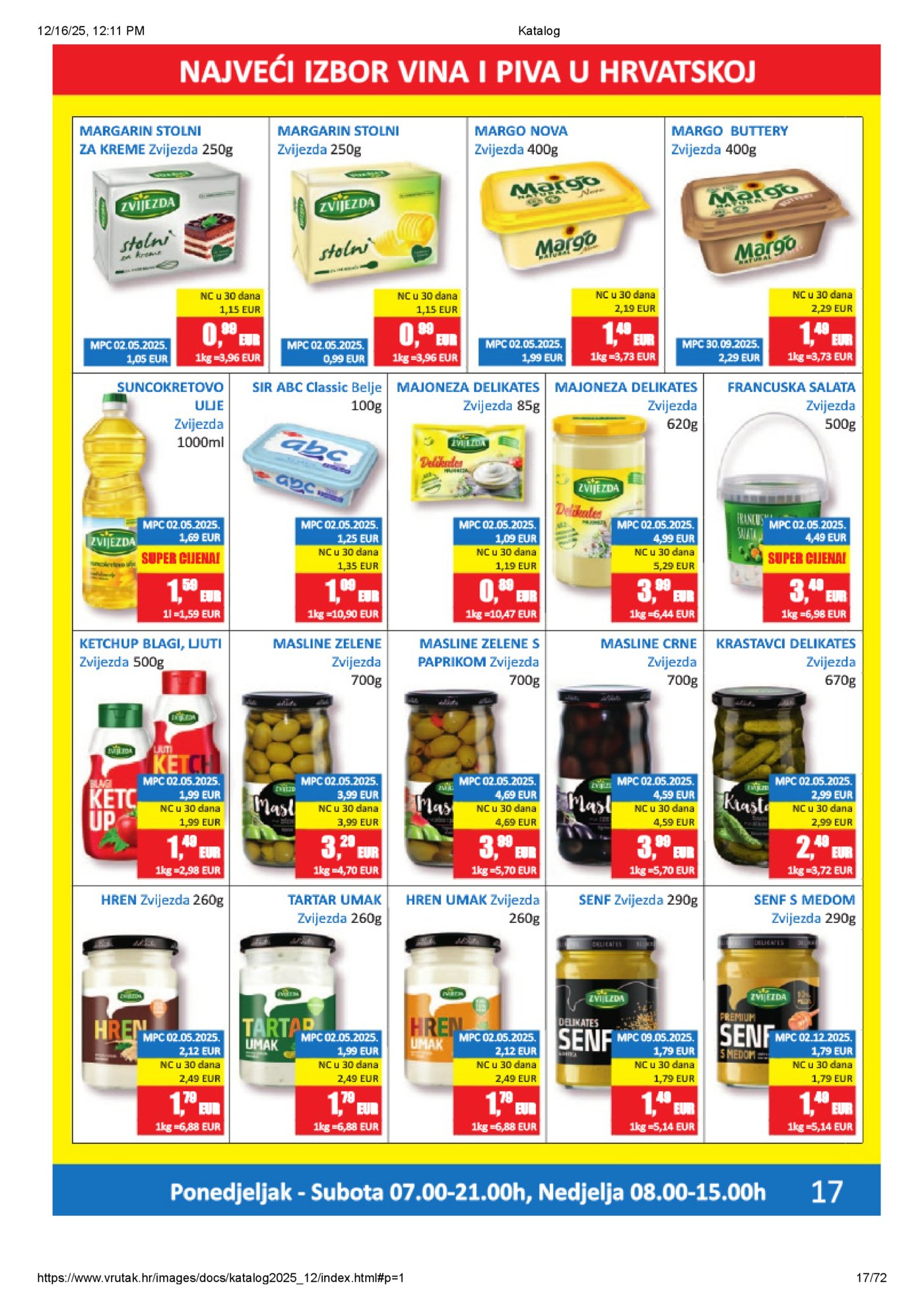 Vrutak katalog Akcija 15.12. - 31.12.2025.